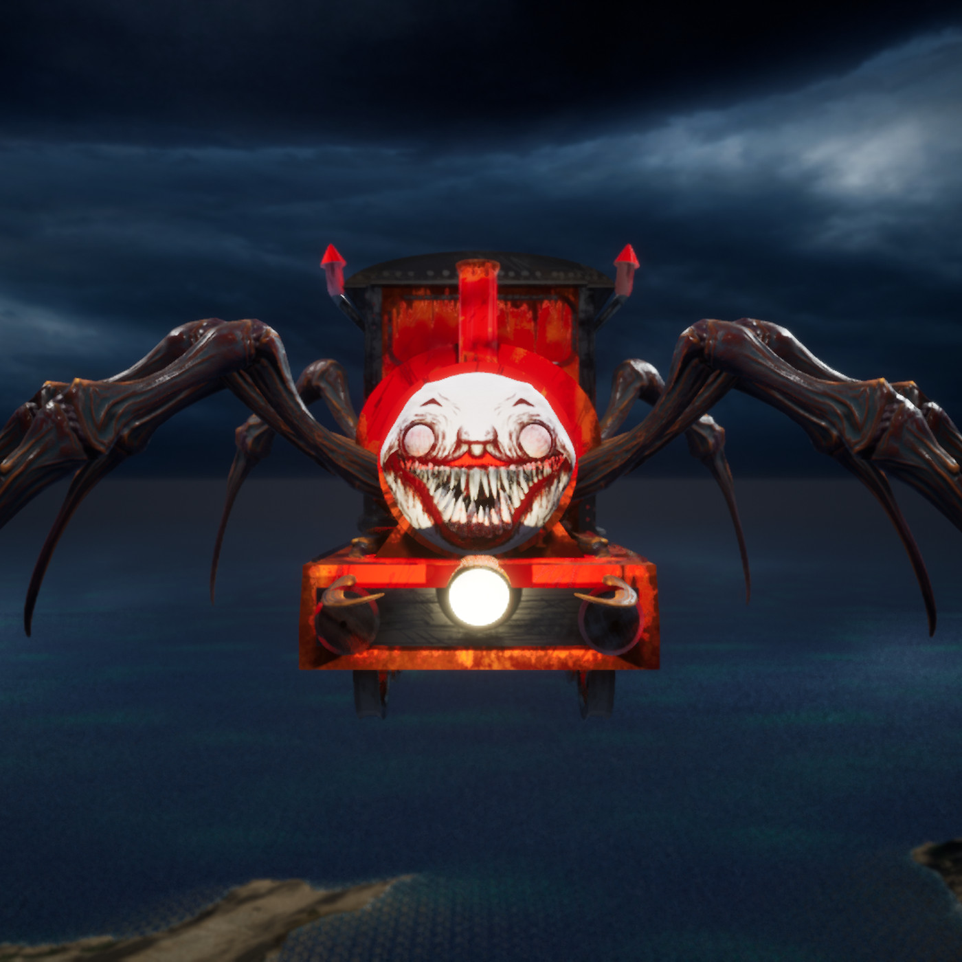Spider Train Horror Game Choo Choo Charles Coming To Consoles