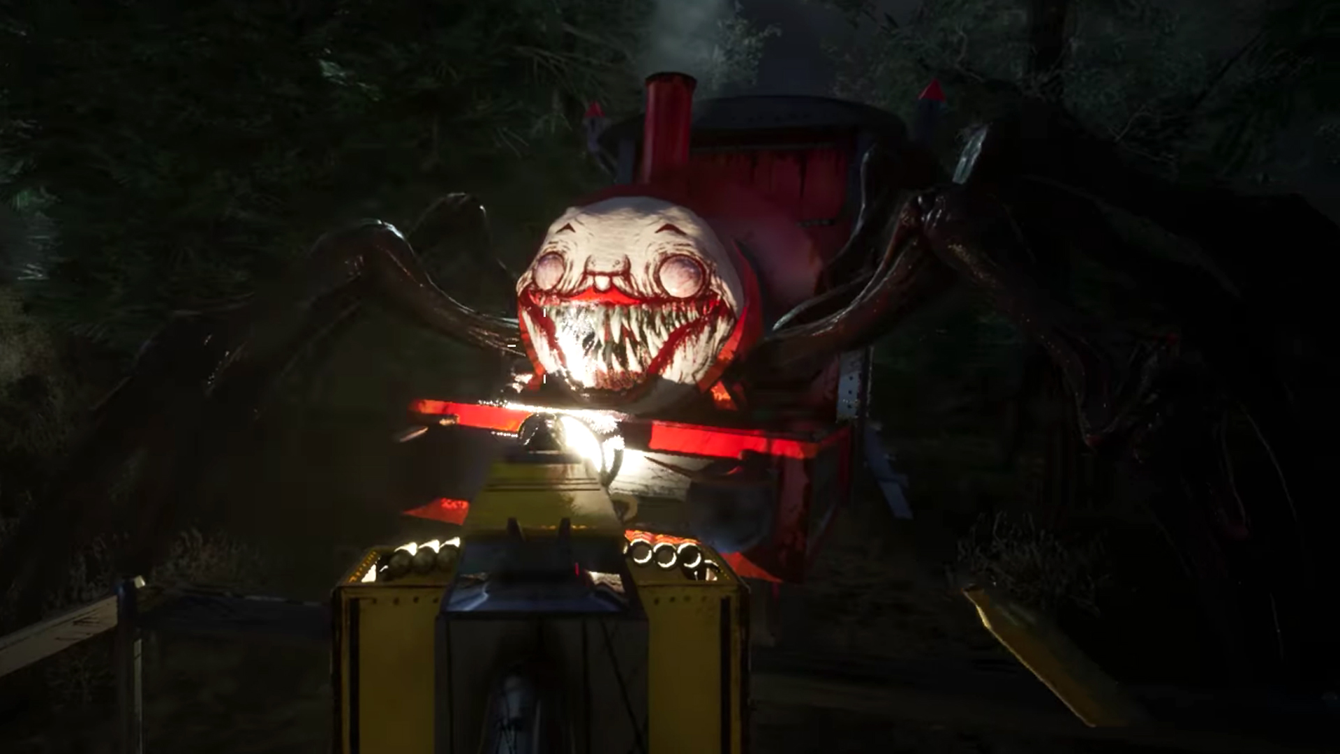 Choo Choo Charles Is A Train Based Horror Game With An Evil Clown Spider Train
