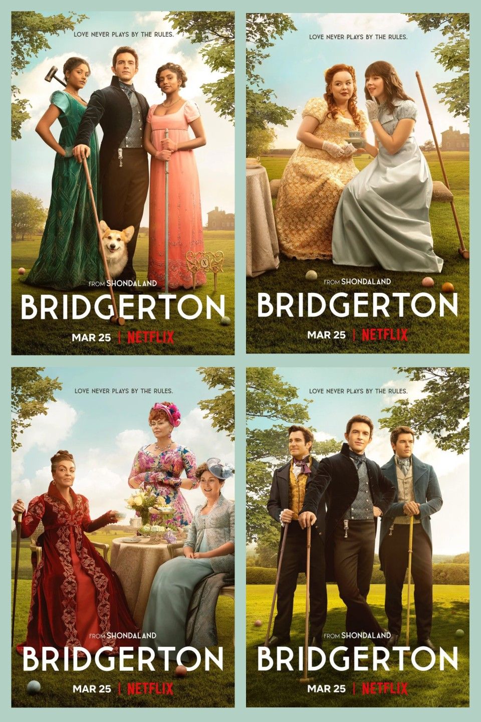 Free download Bridgerton Season Posters