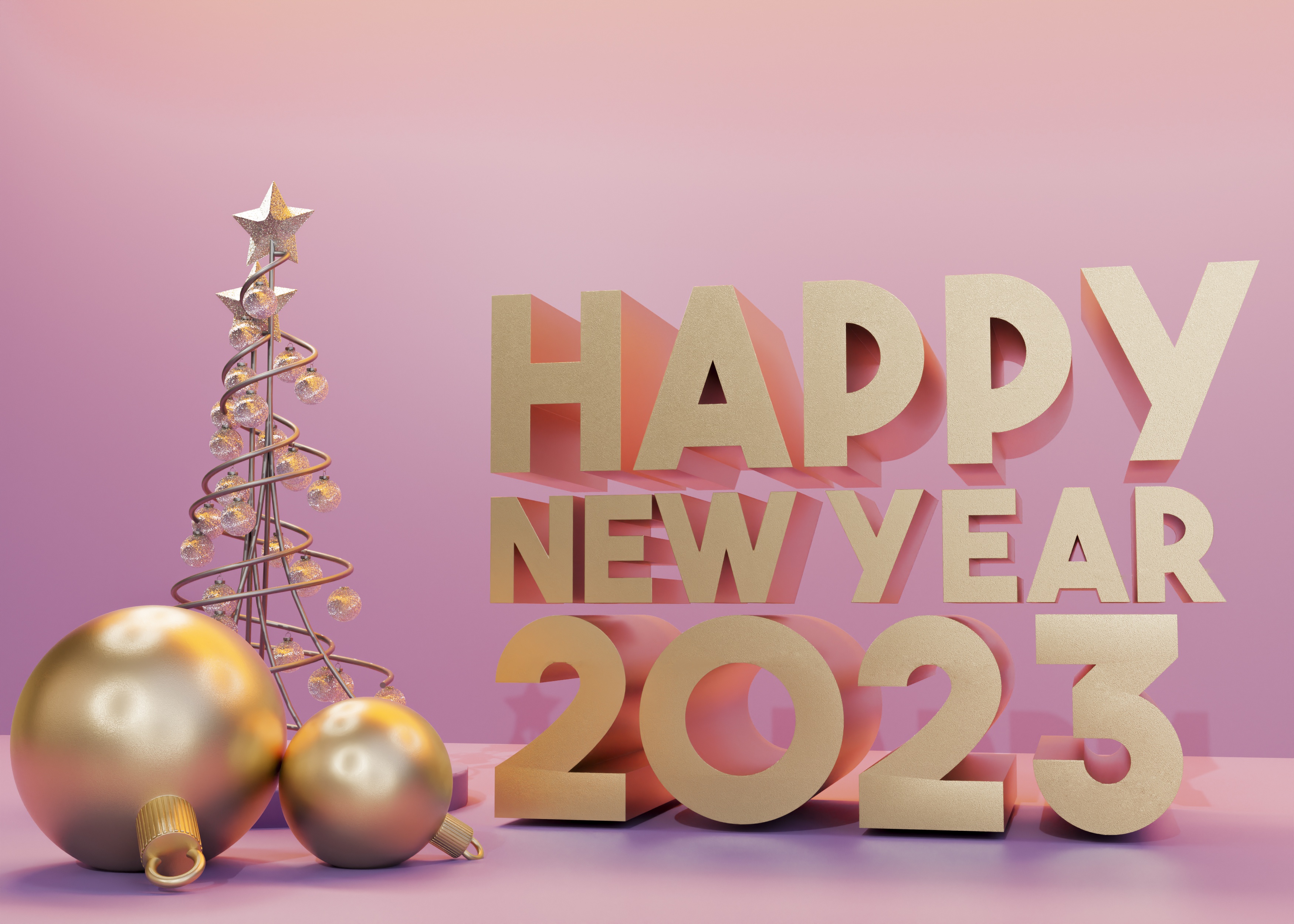 New Year 2023 HD Wallpaper and Background