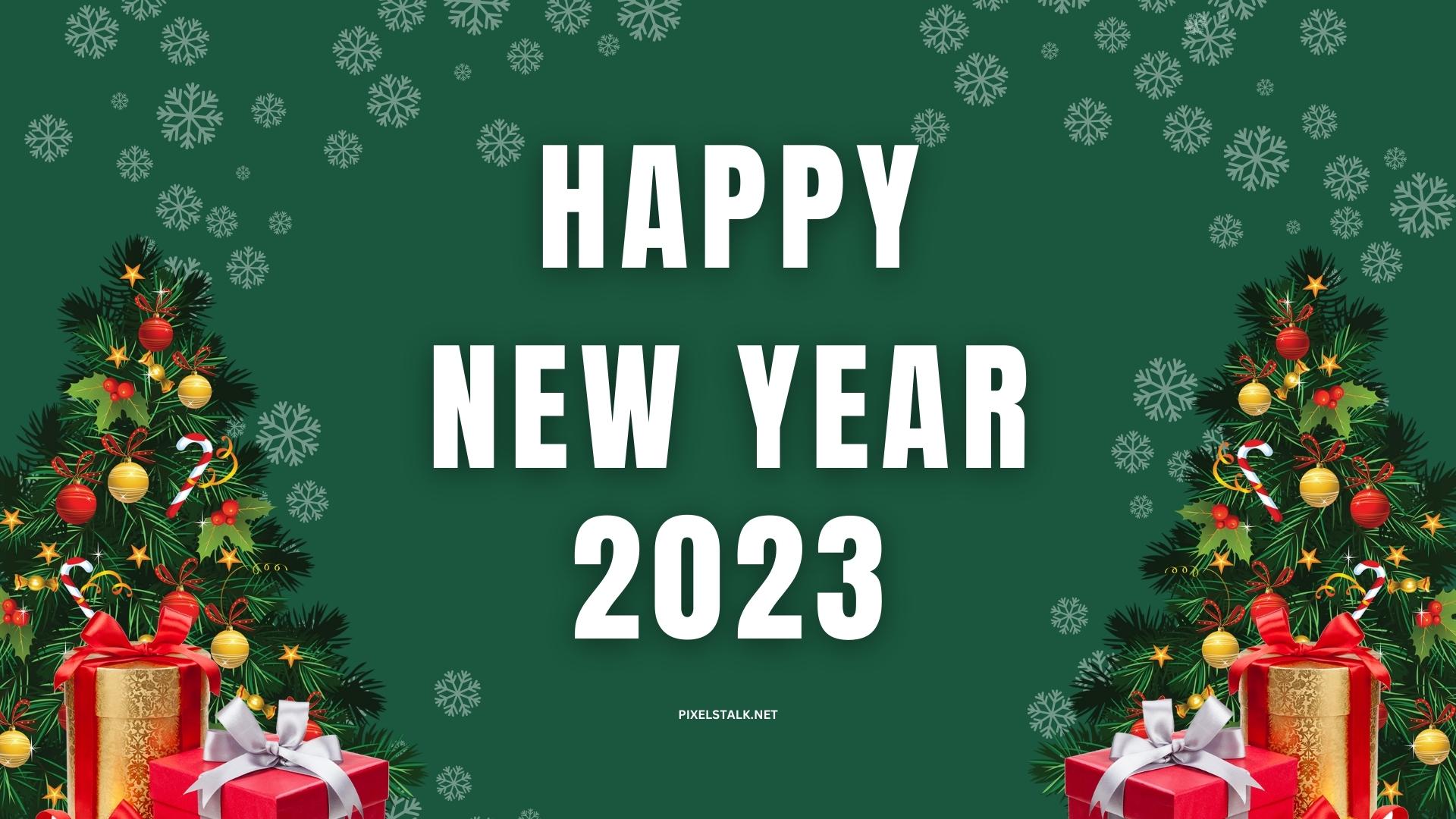 Happy New Year 2023 HD Wallpaper