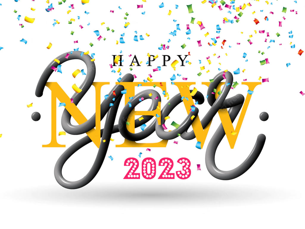 Happy New Year 2023 Wallpaper & Background For Desktop