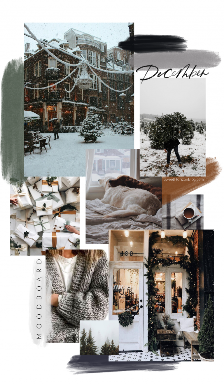 December Moodboard + Yearly Overview. Mood boards, Design, iPhone wallpaper