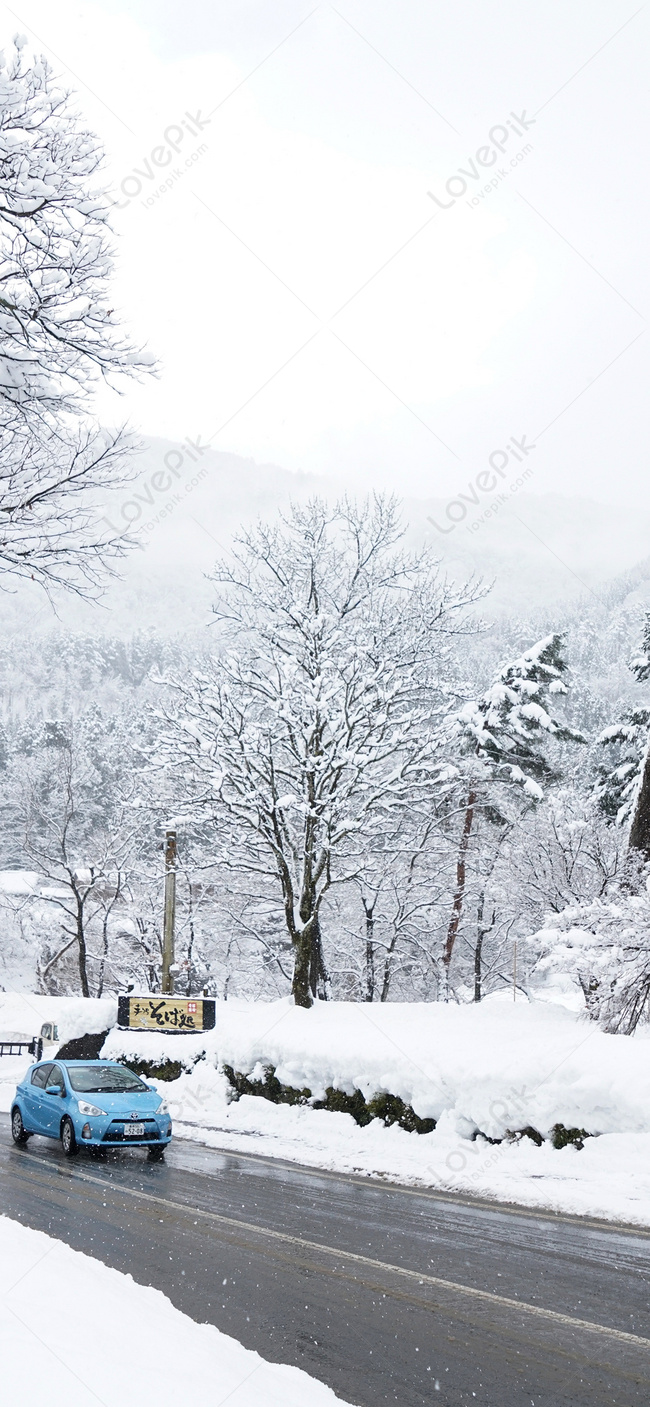 Road Snow Mobile Wallpaper Image Free Download