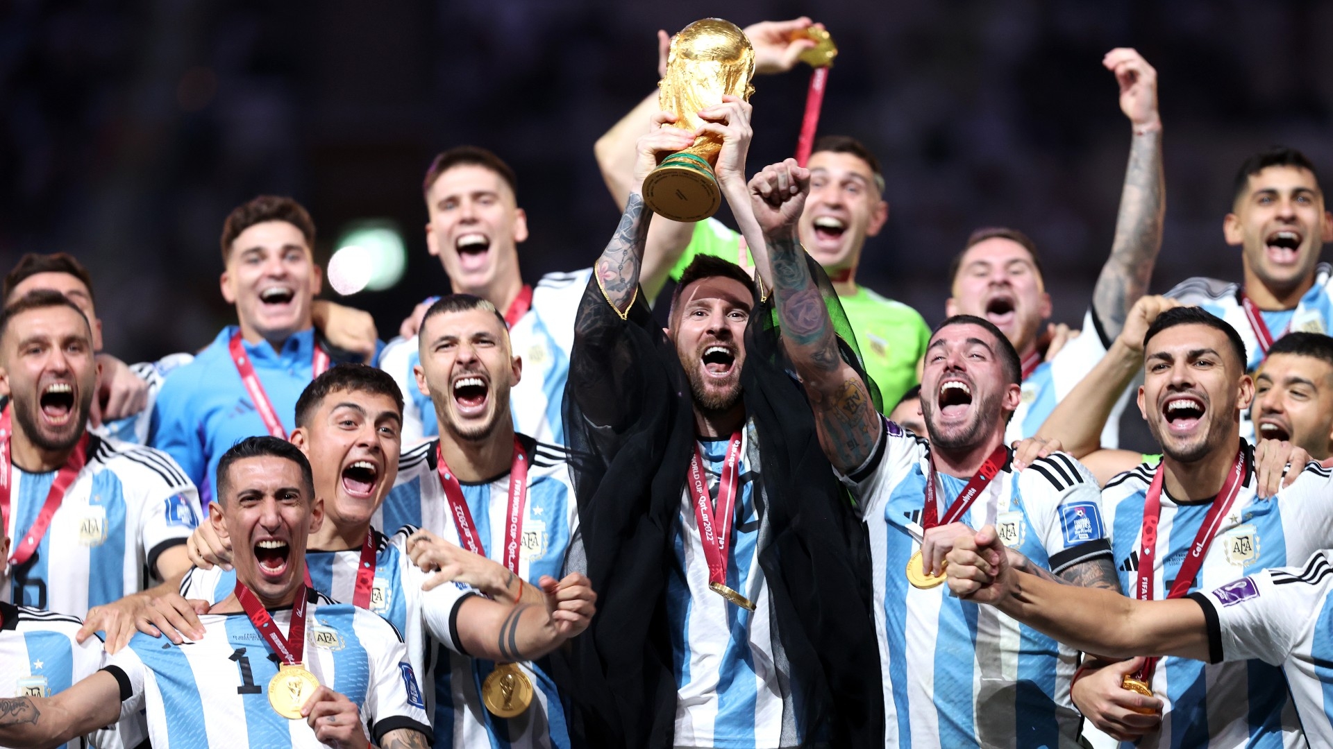 WATCH: Messi lifts World Cup trophy for Argentina as thrilling penalty shootout victory over France delivers ultimate prize to GOAT. Goal.com India