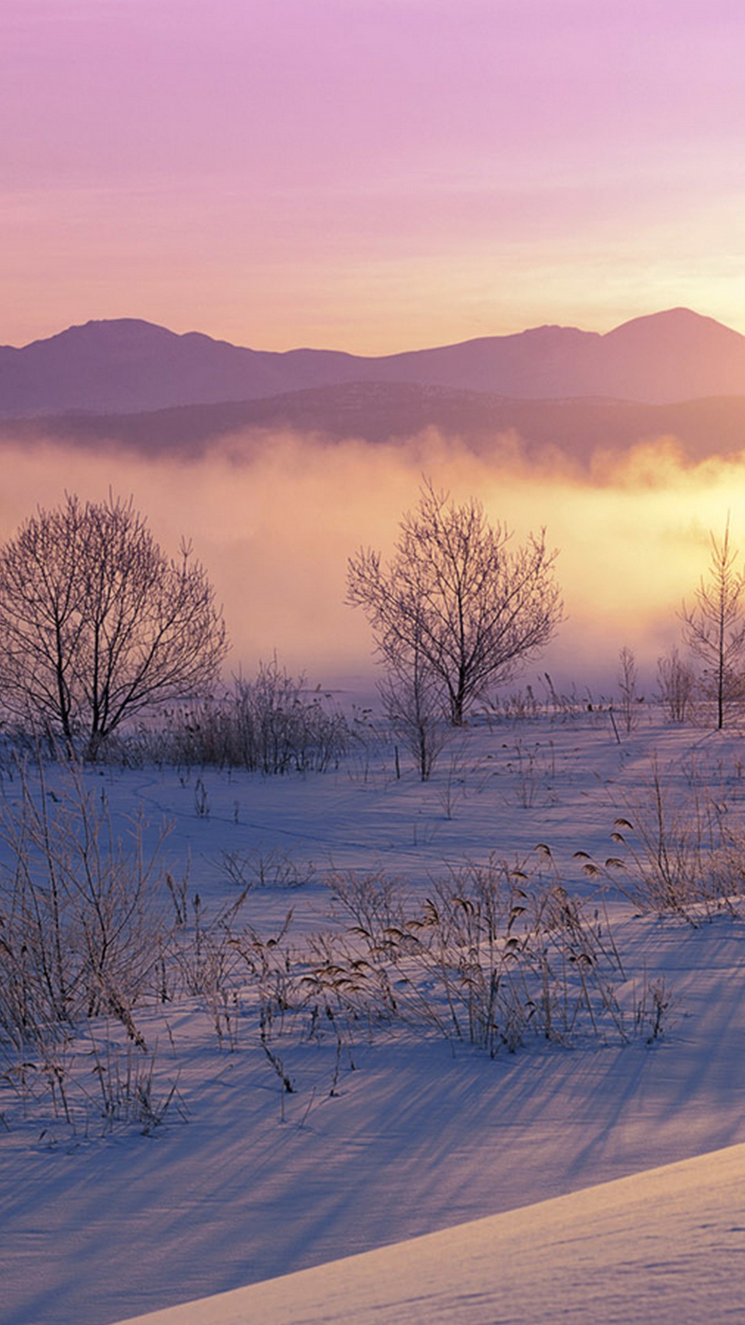 Winter Aesthetic iPhone 13 Wallpaper HD 2023