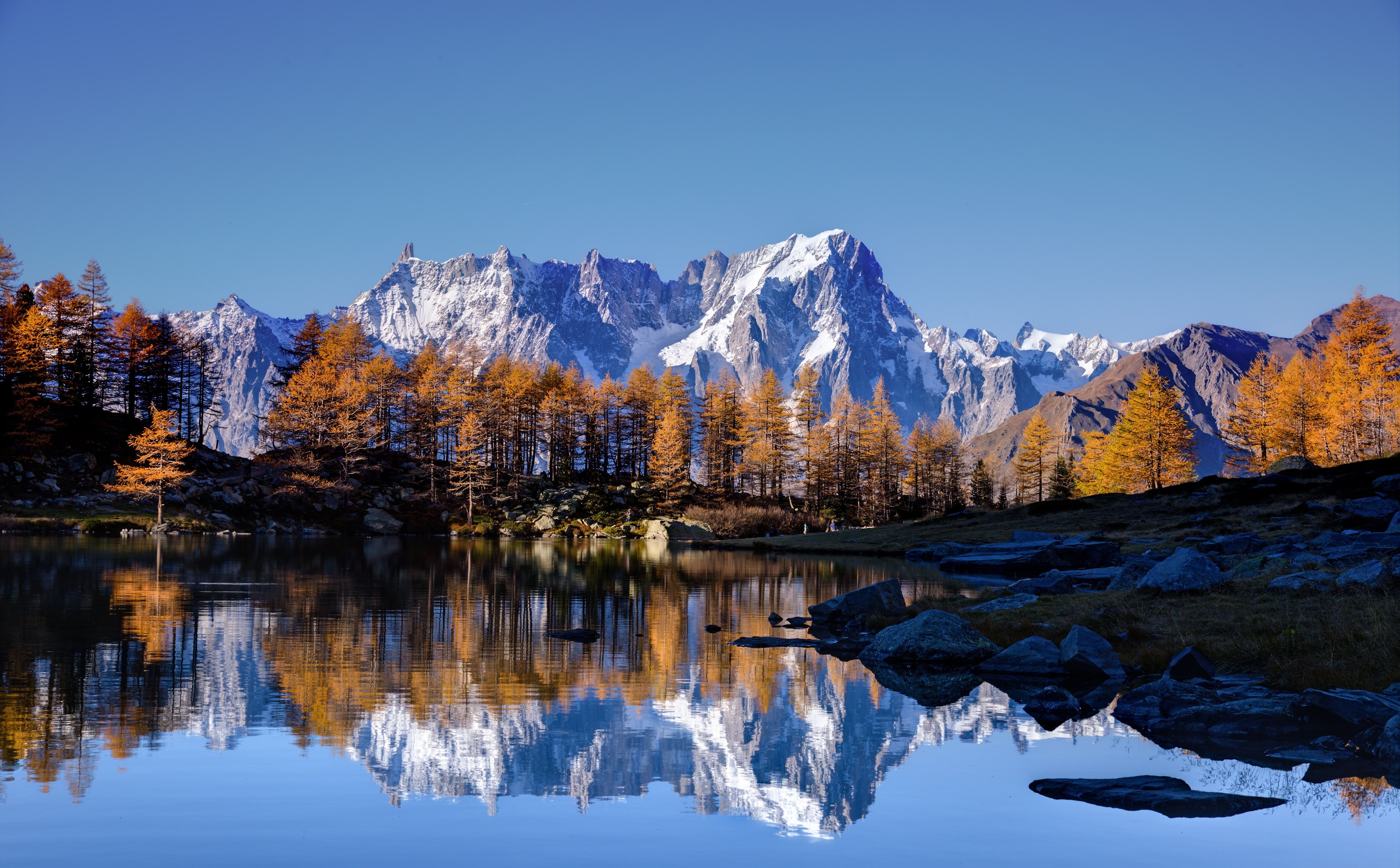 HD wallpaper: Mont Blanc Autumn, body