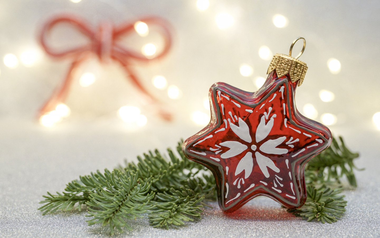 Download wallpaper: Christmas decorations 1440x900