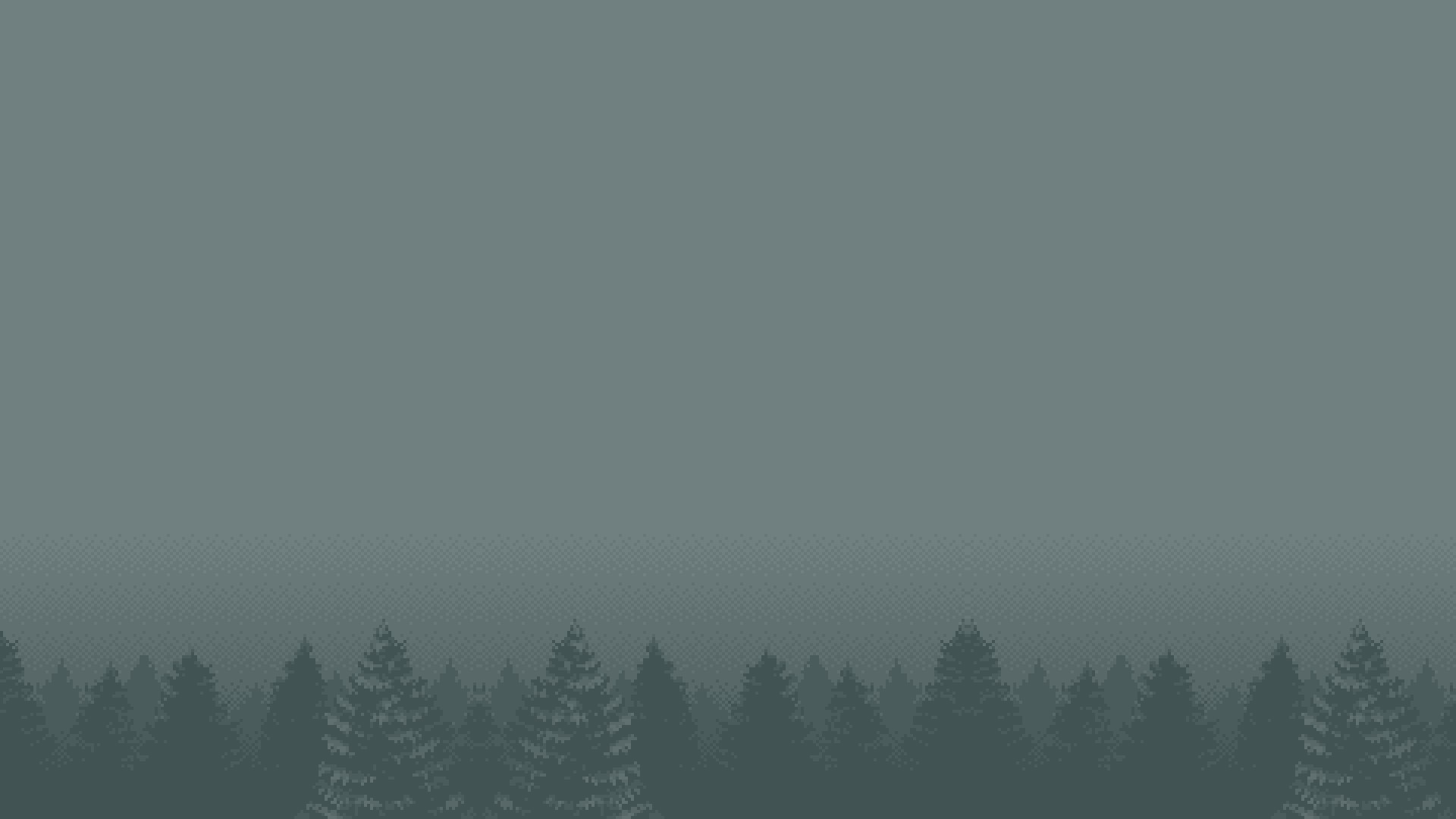 forest, Pixel art Wallpaper HD / Desktop and Mobile Background
