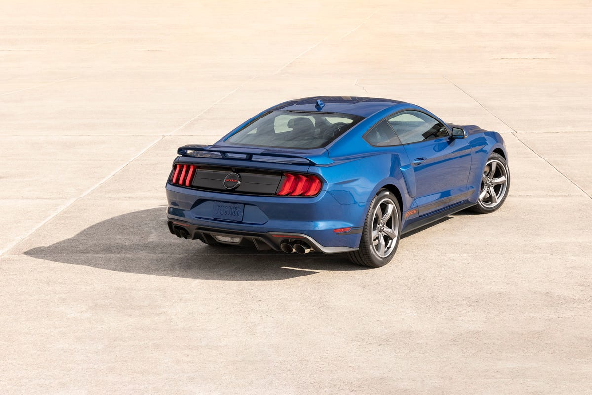 2022 Ford Mustang California Special, Stealth Edition look dashing