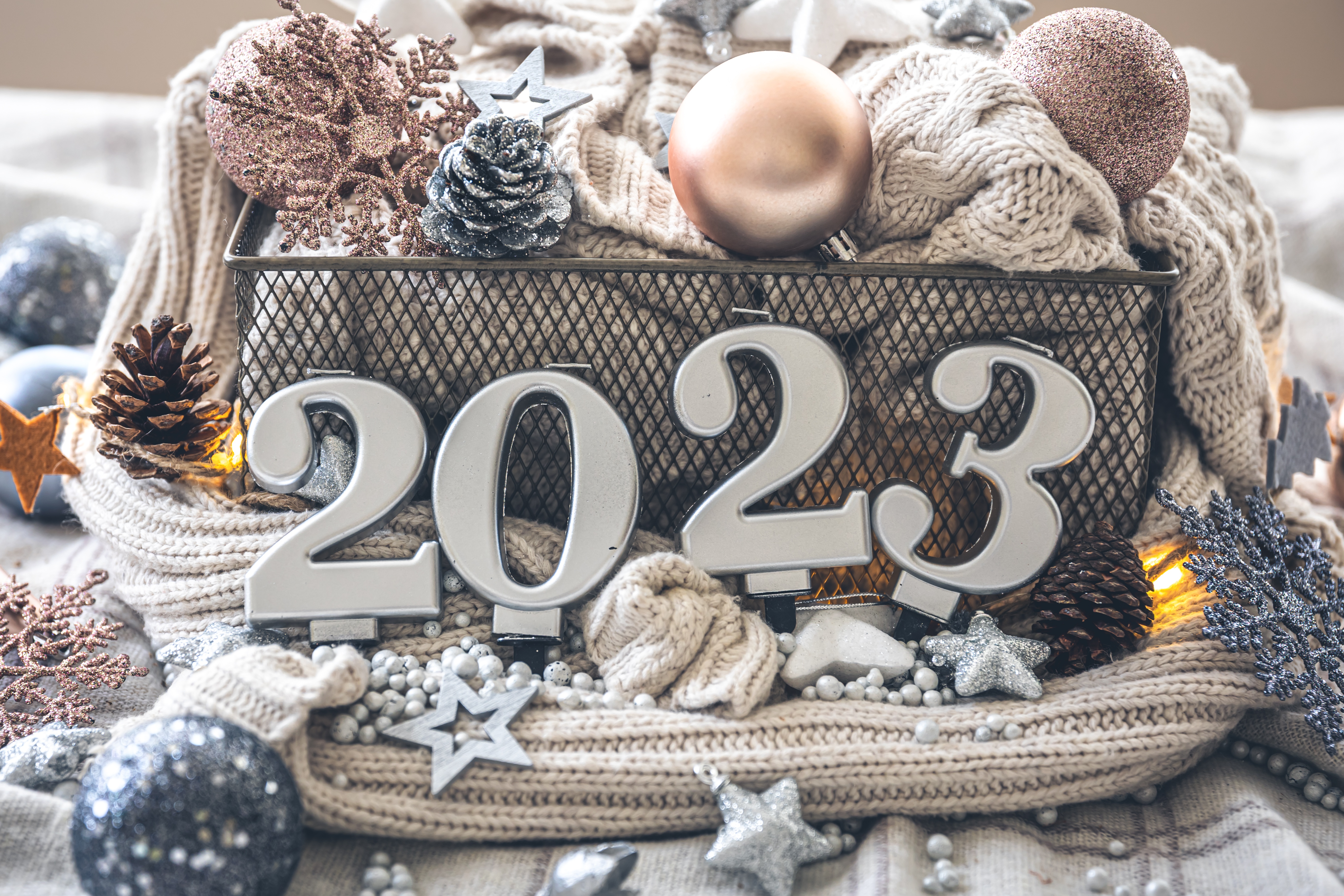 4K New Year 2023 Wallpaper and Background Image
