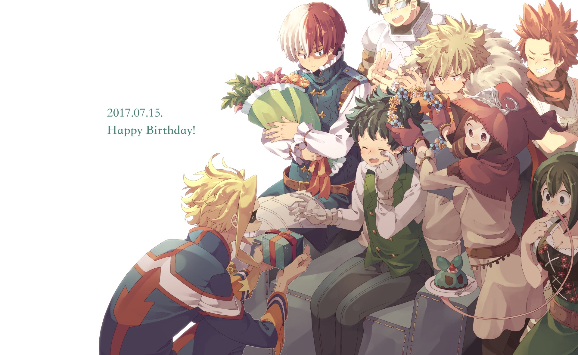 My Hero Academia HD Wallpaper by うっぴー