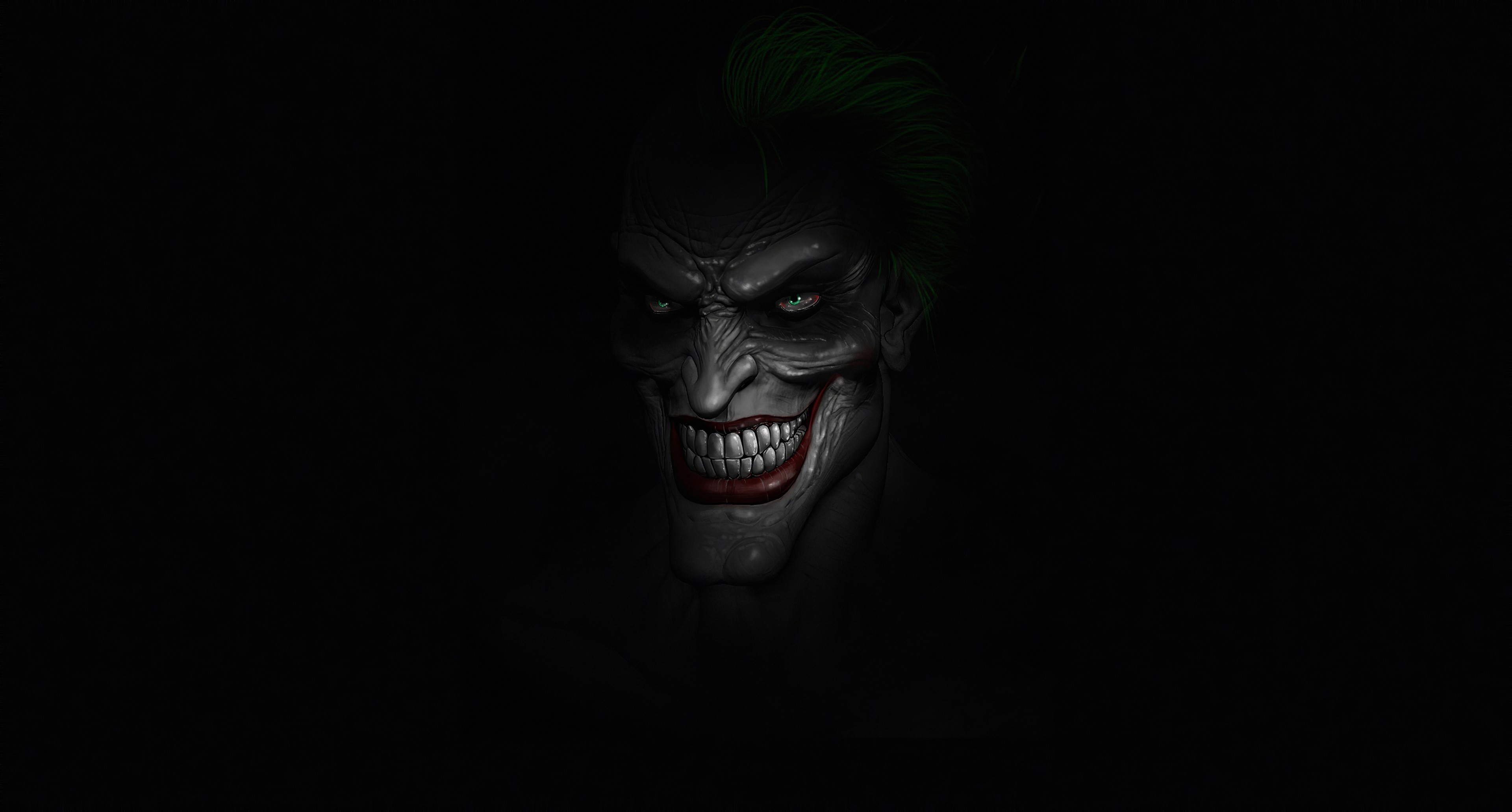 Wallpaper / joker, supervillain, superheroes, hd, 4k, dark, black free download