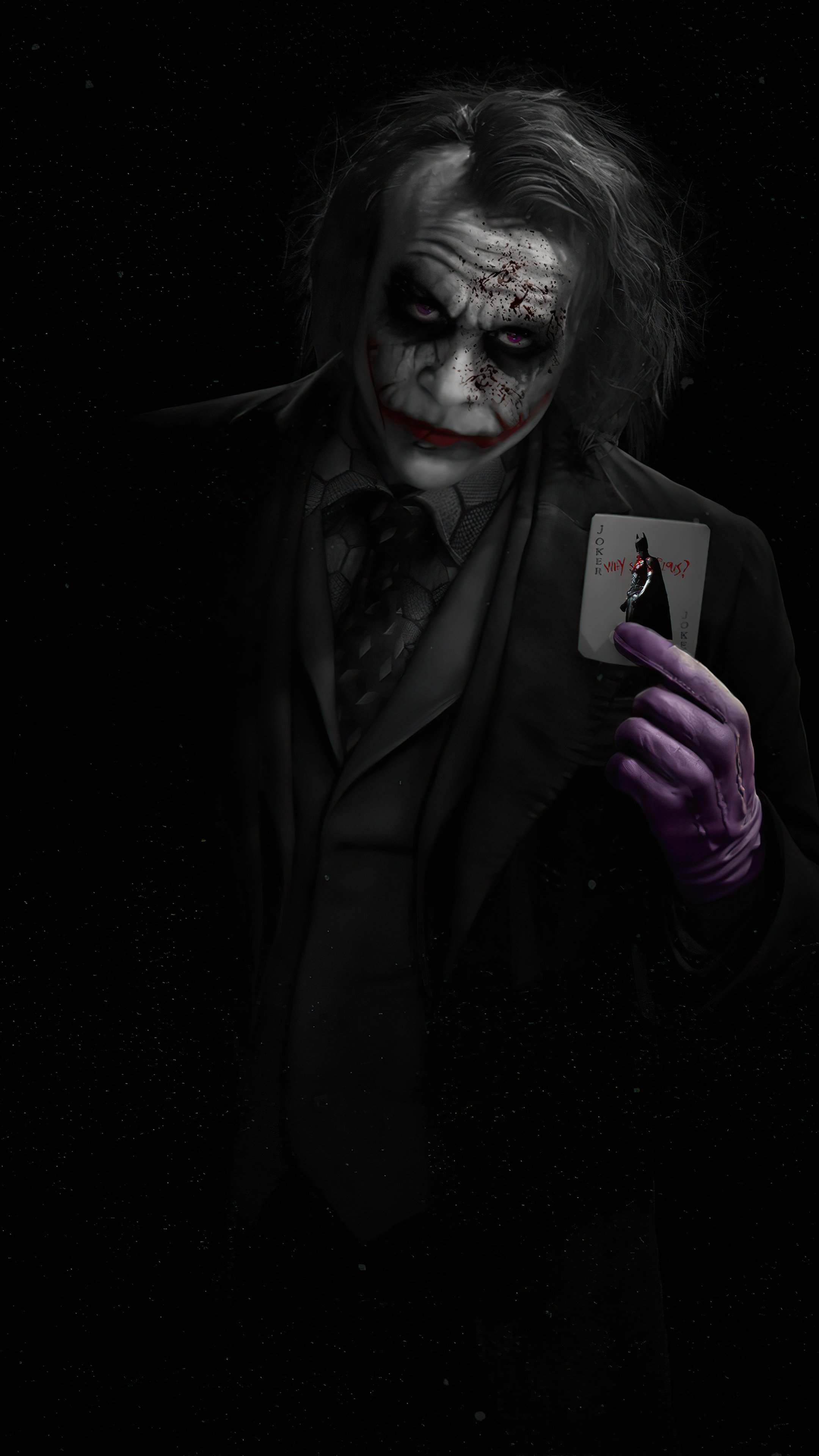 Black Joker Wallpaper  Black joker Joker wallpapers Joker
