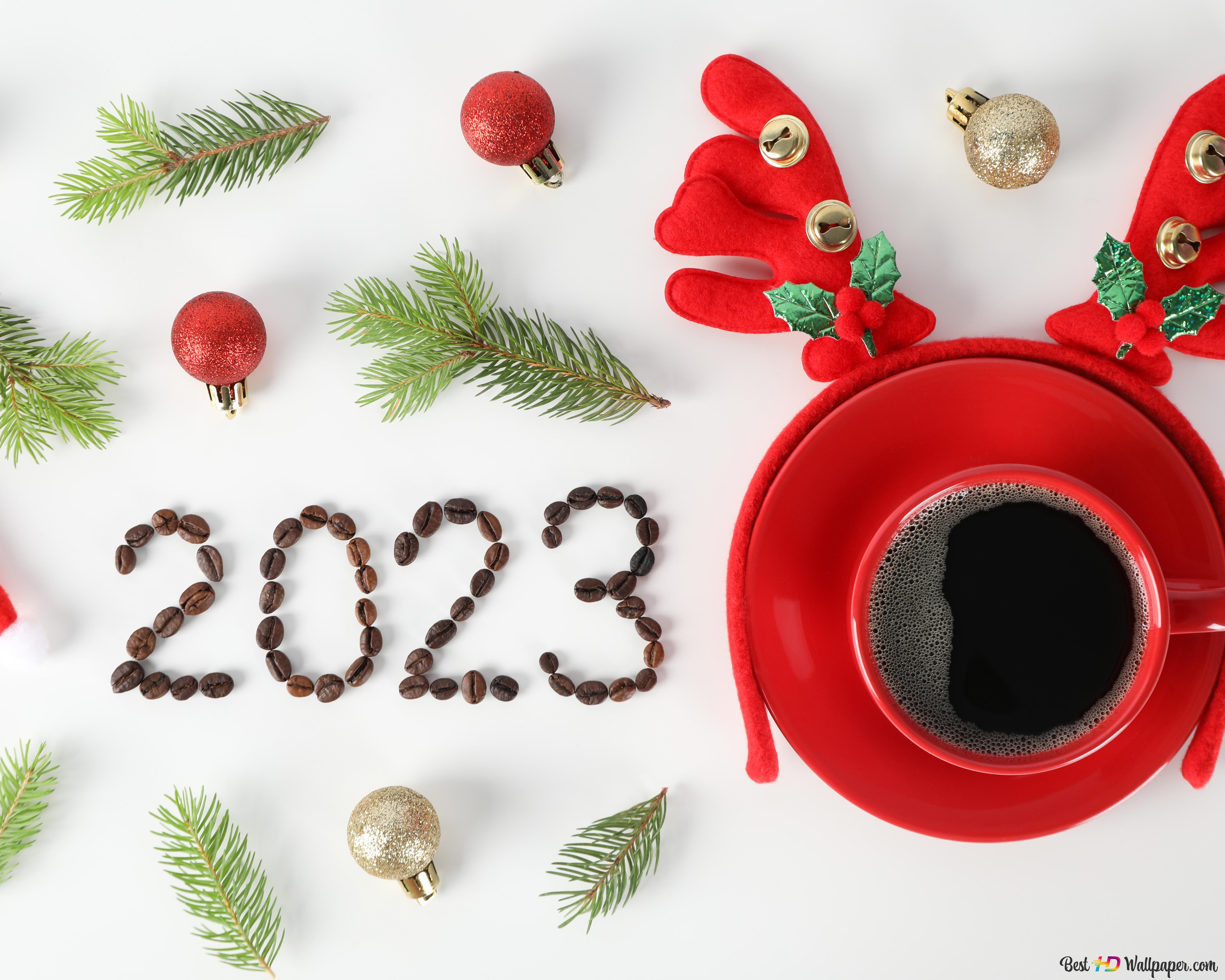2023 happy new new year celebration 6K wallpaper download