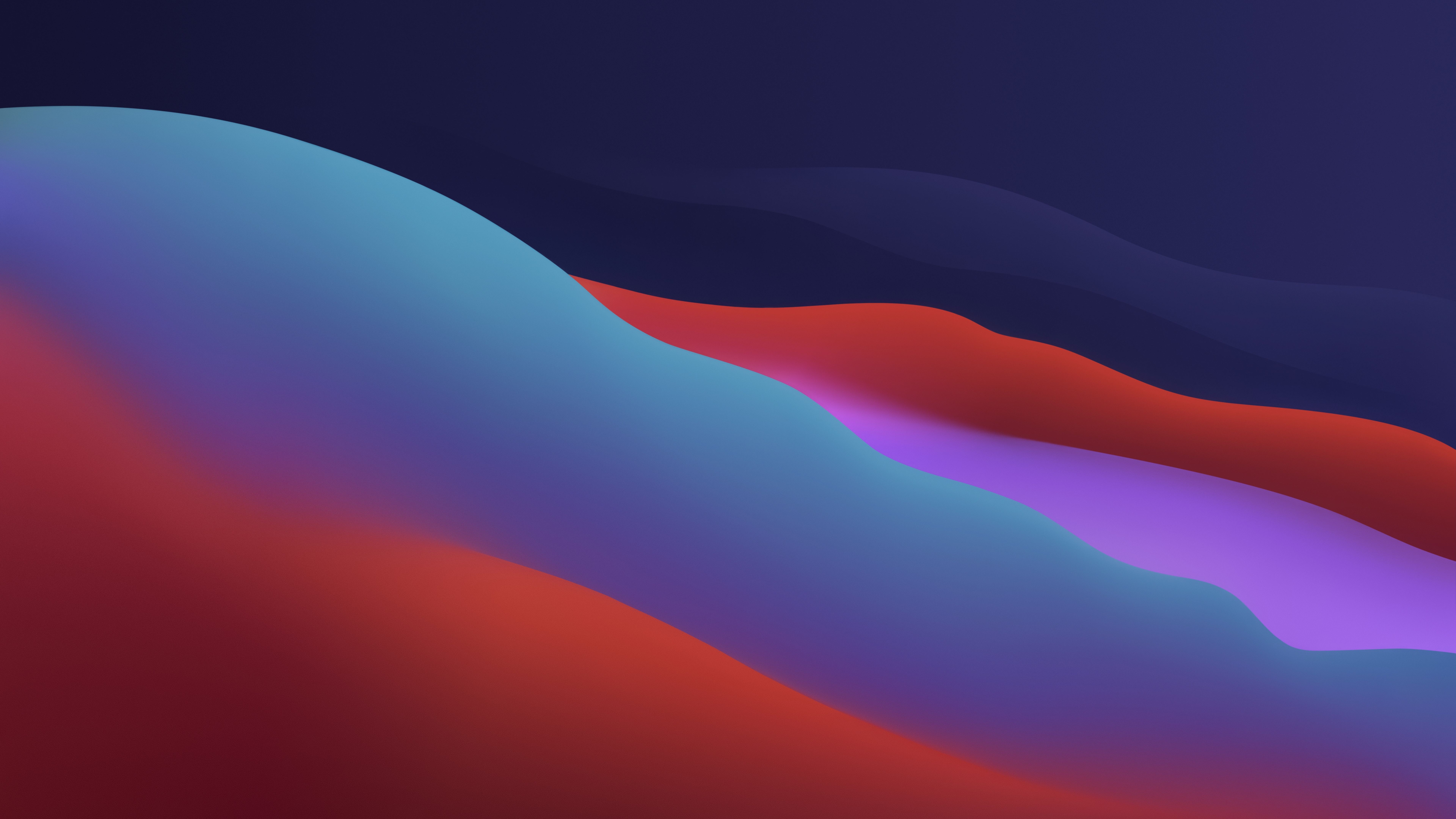 macOS Big Sur Wallpaper 4K, Apple, Layers, Fluidic, Gradients