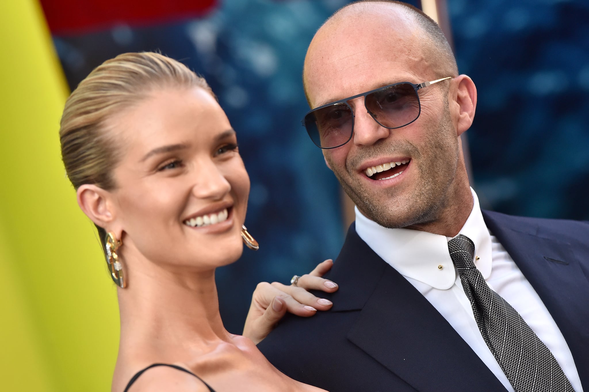 Rosie Huntington Whiteley Jason Statham Picture Together