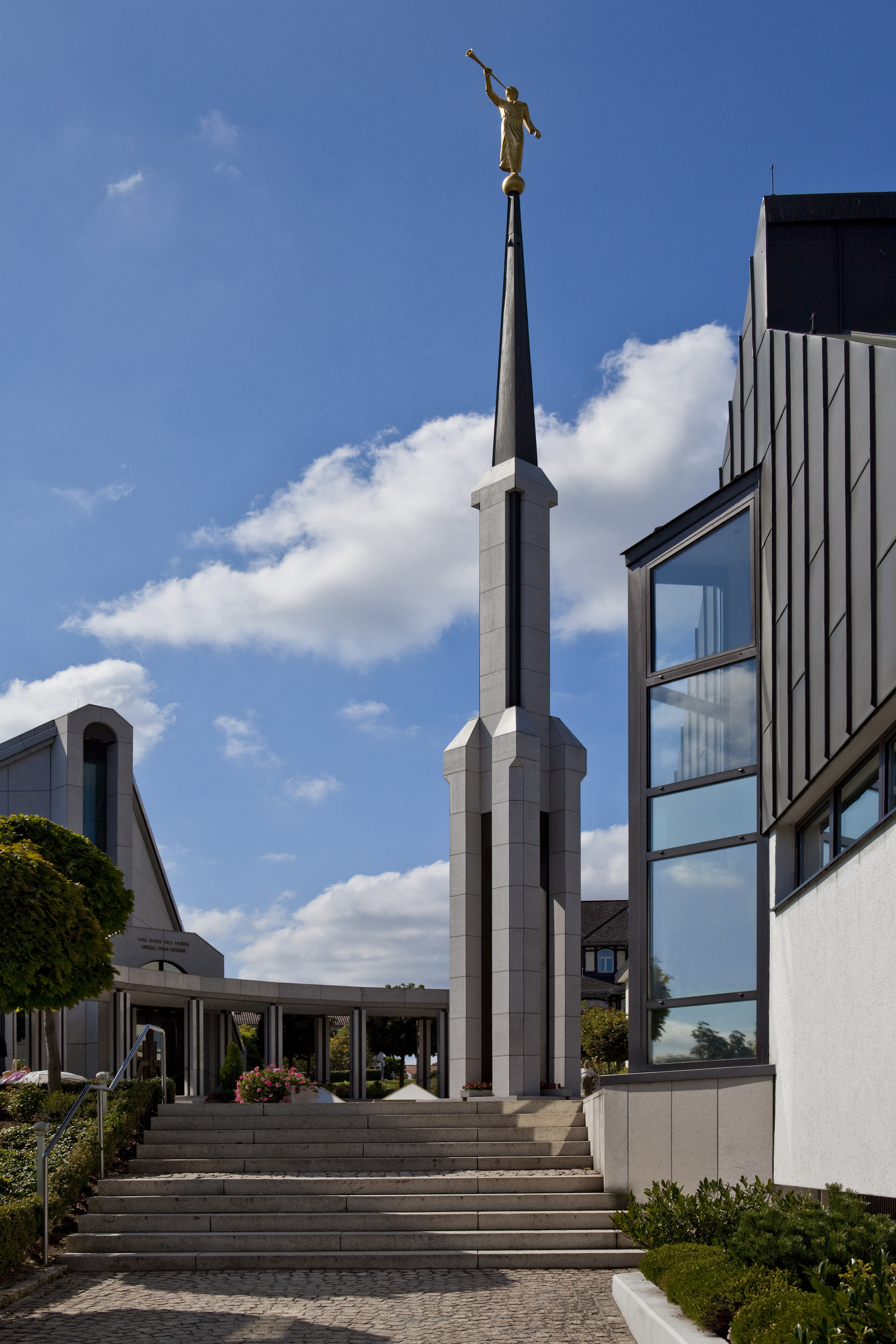 Entrance to the Frankfurt Germany Temple