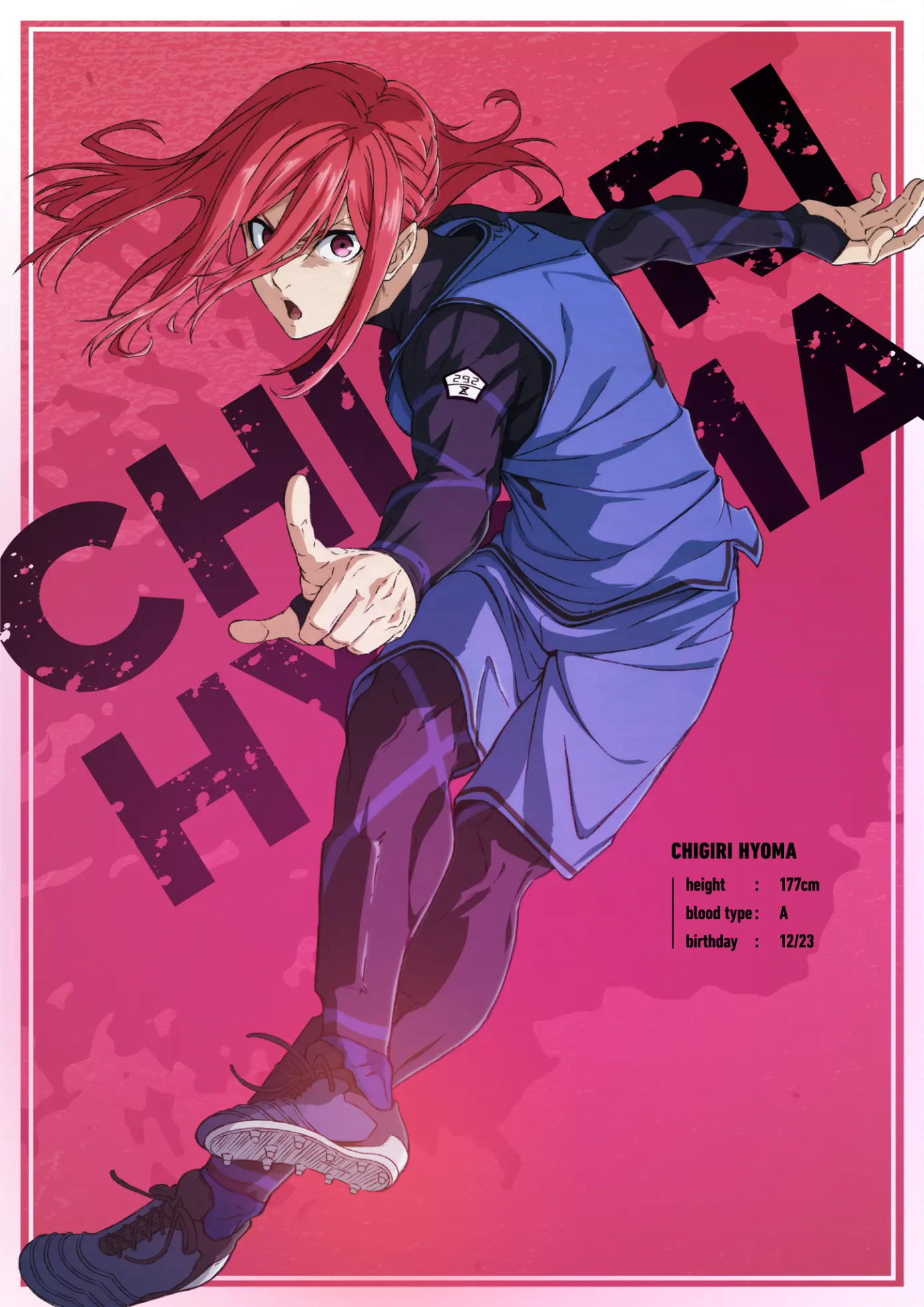 Chigiri Hyouma Lock Anime Image Board