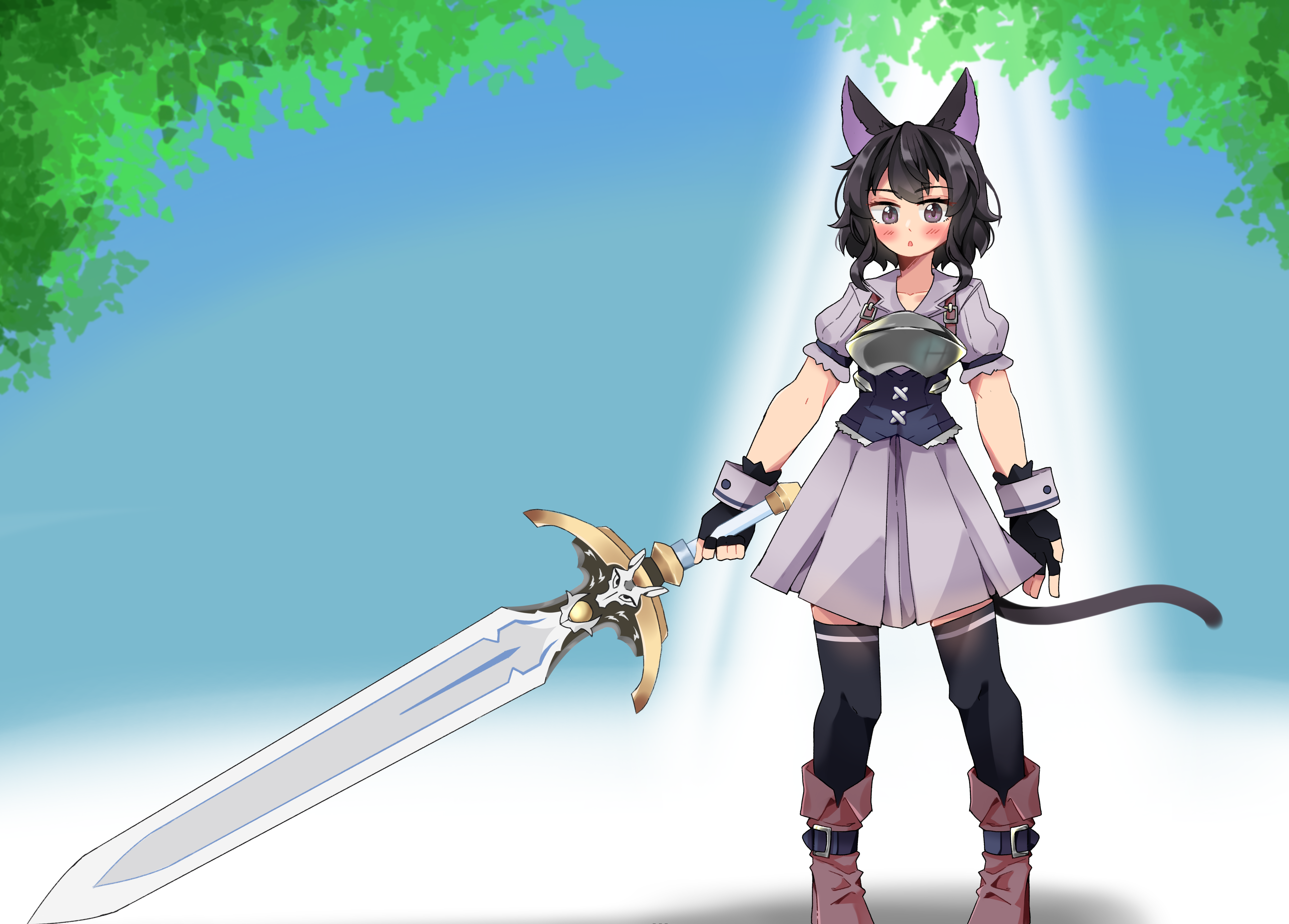Reincarnated as a Sword HD Wallpaper and Background