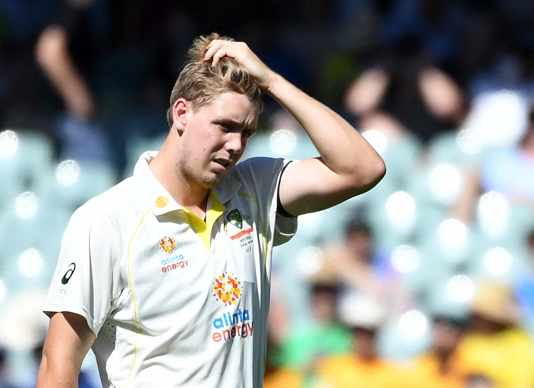 Australia's Green ruled out of Sydney test with broken finger