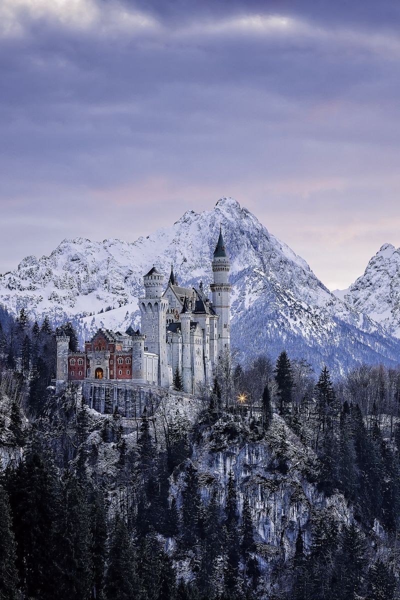 Download Wallpaper 800x1200 Neuschwanstein Castle, Bavaria, Germany Iphone 4s 4 For Parallax HD Background