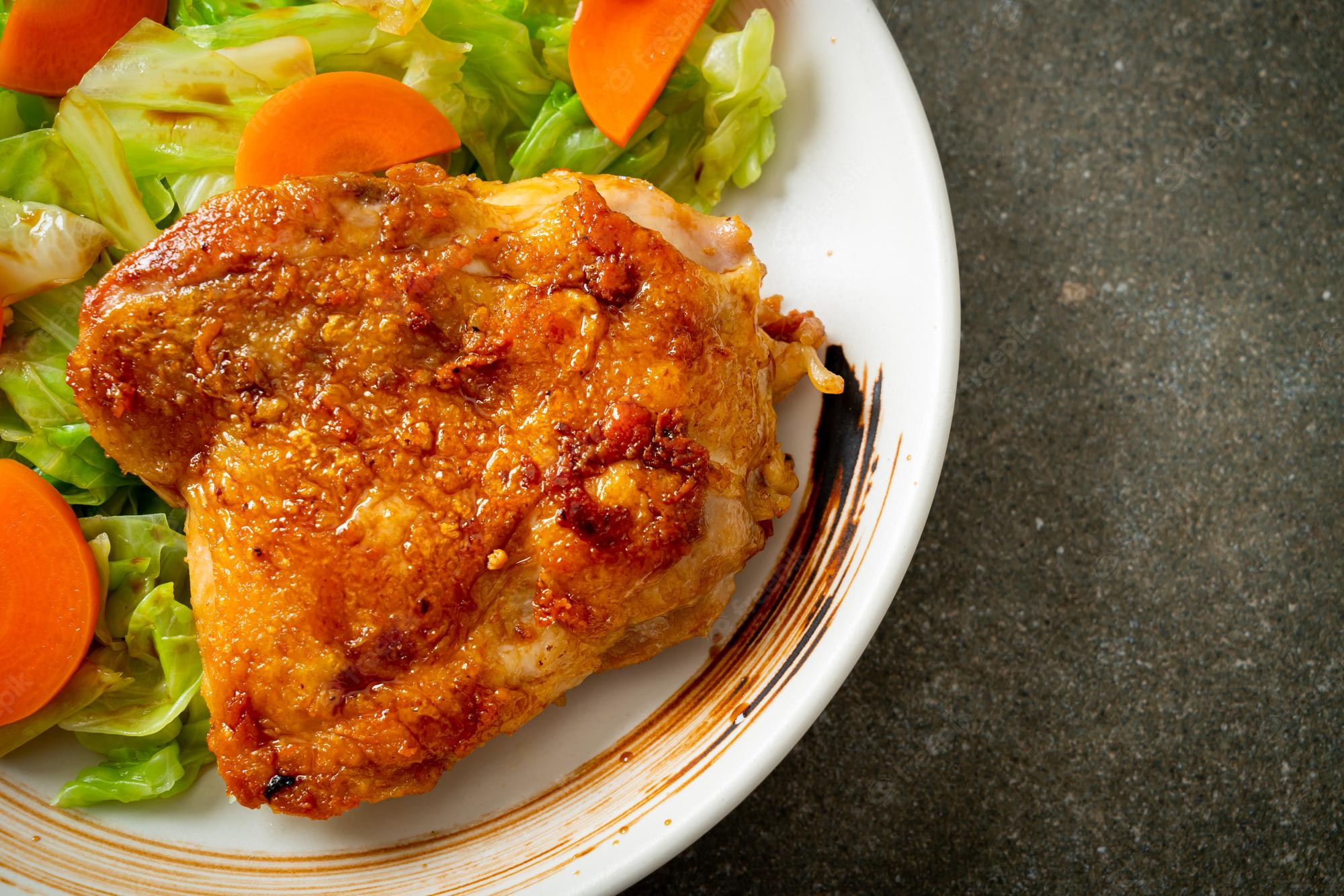 Teriyaki chicken Image. Free Vectors, & PSD