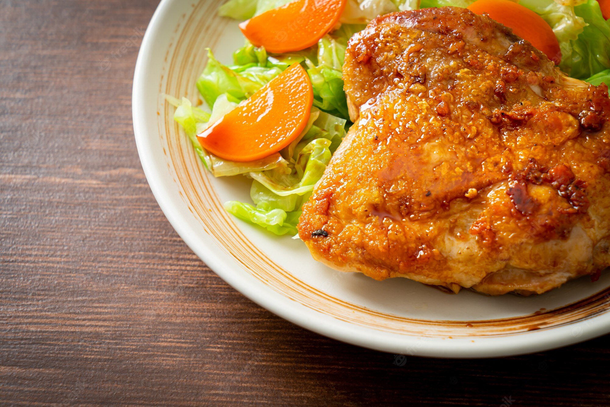 Teriyaki chicken Image. Free Vectors, & PSD