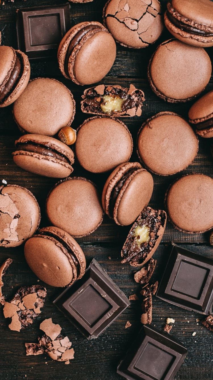 Download wallpaper 750x1334 macaron