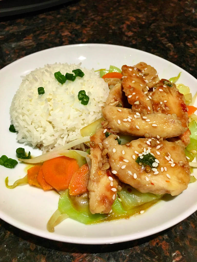 Teriyaki Chicken Stir Fry Dinner!