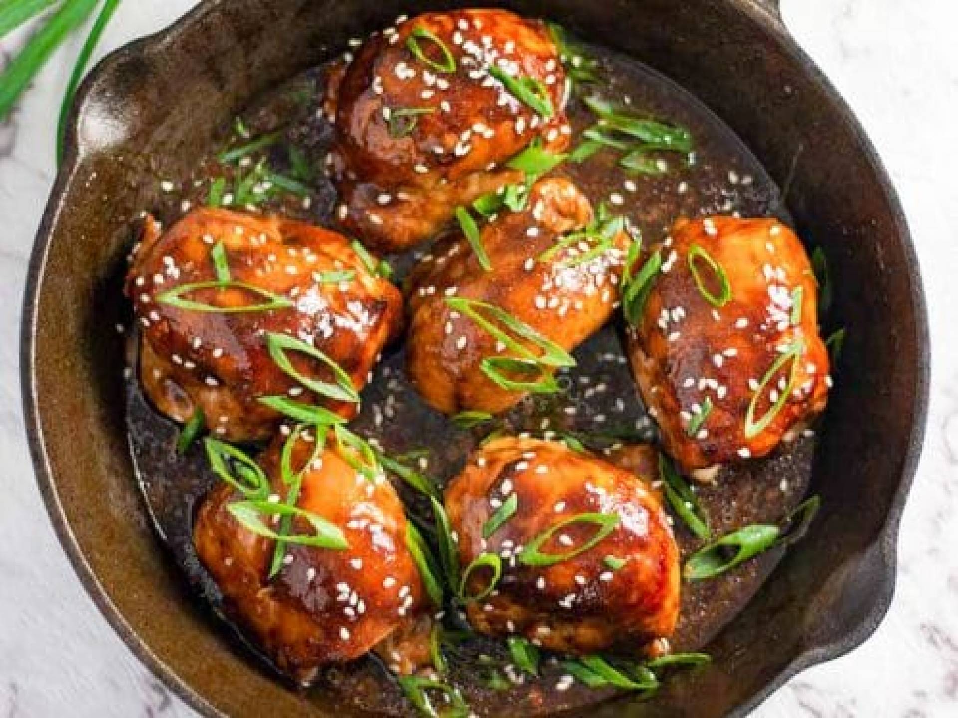 Keto Teriyaki Chicken Bowl and Chisel