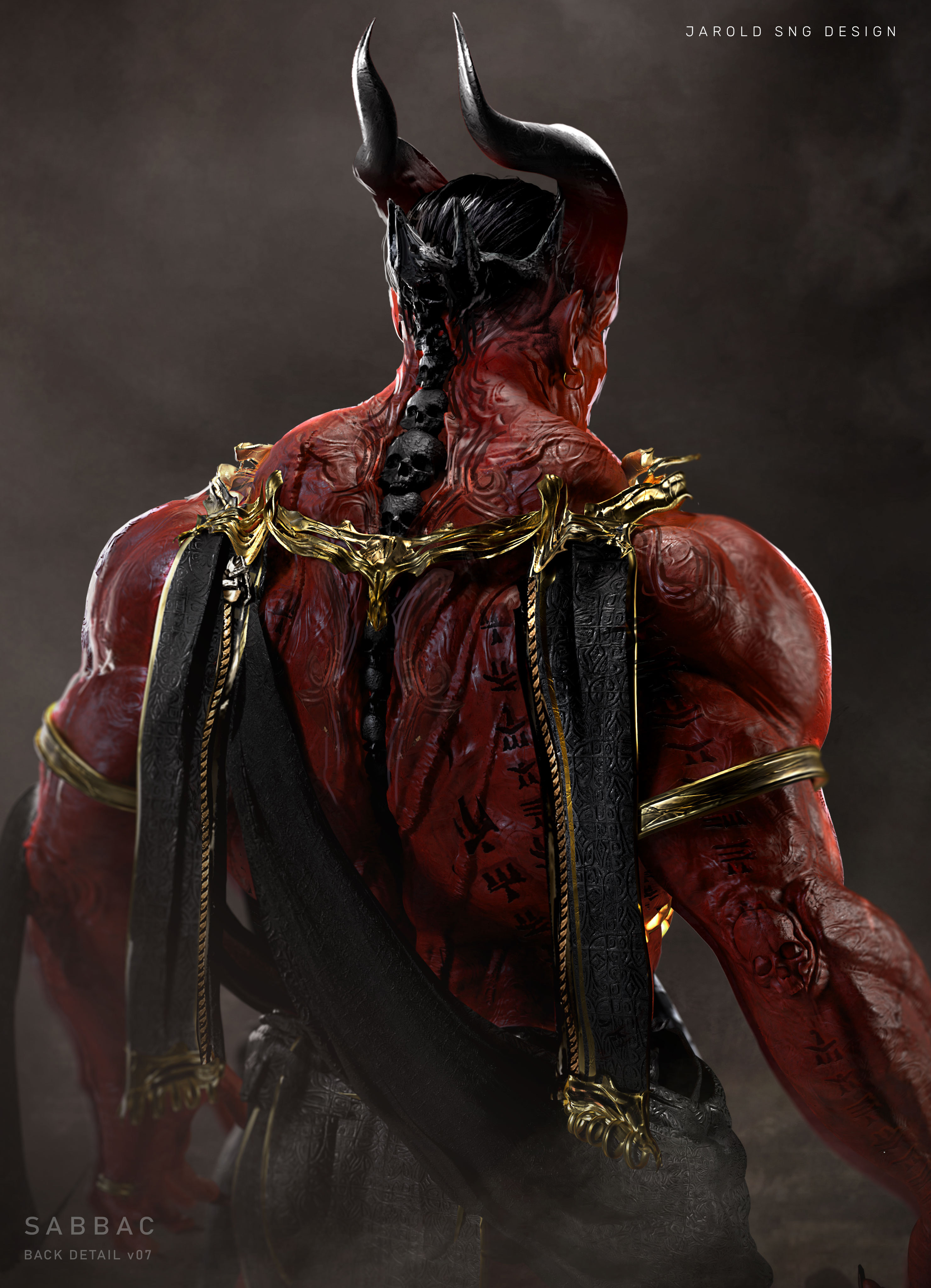 BLACK ADAM 2022, Sabbac Designs