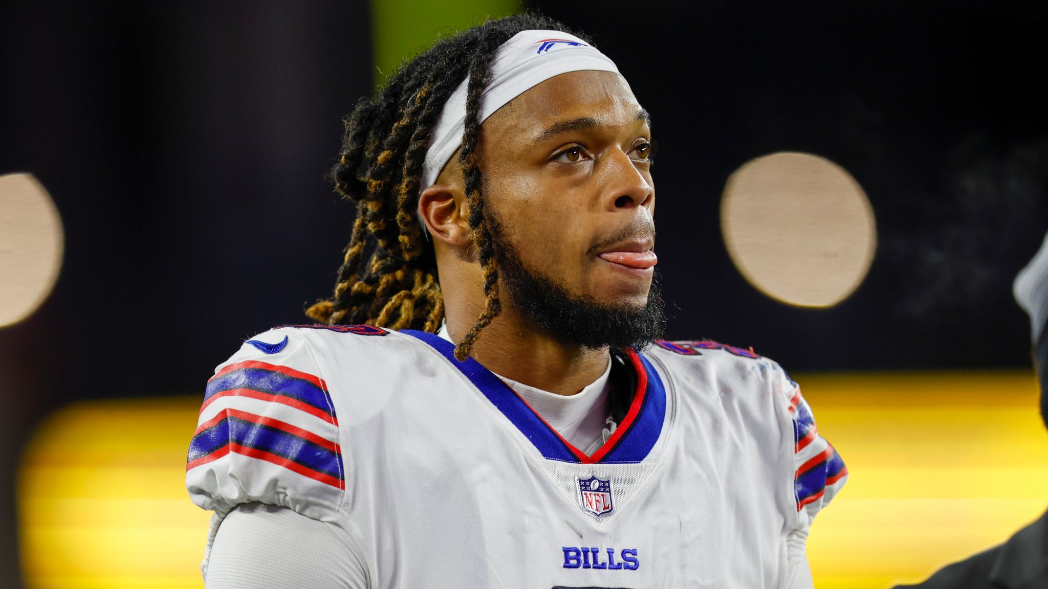 Damar Hamlin: Buffalo Bills player in critical condition in hospital after cardiac arrest on field during game against Cincinnati Bengals