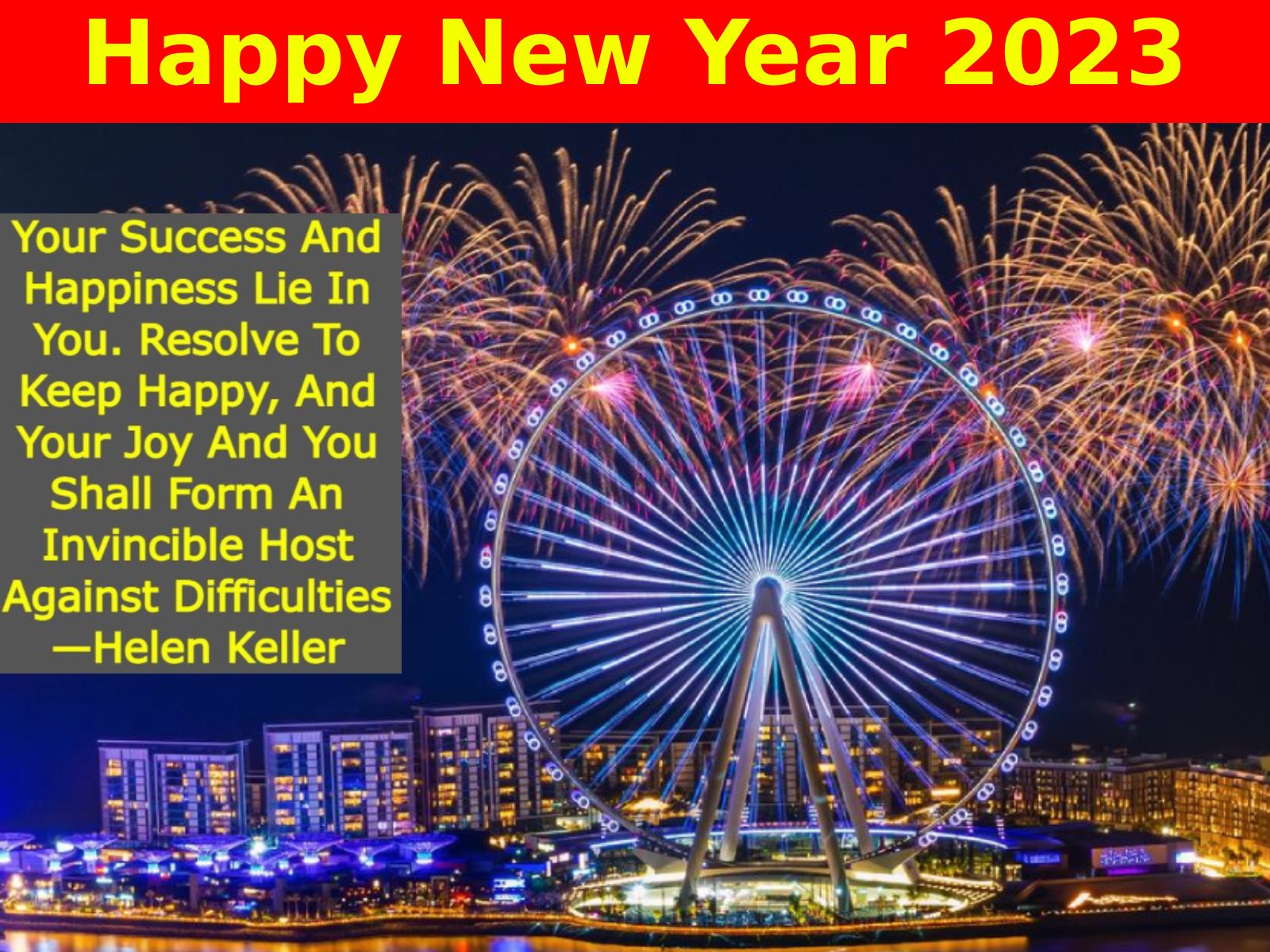 Happy New Year 2023: Wishes, Image, Quotes, Messages, Facebook and WhatsApp Greetings to Share with Boss, Colleagues