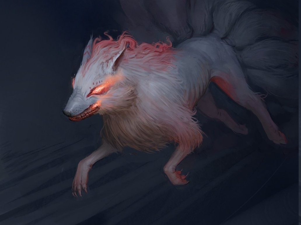 Okami, Wolf, Animals, Fan Art Wallpaper HD / Desktop and Mobile Background