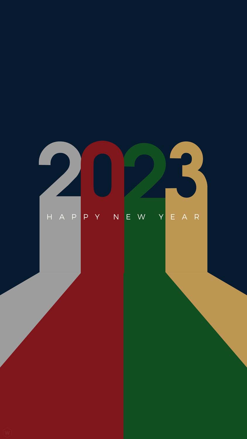 2023 Happy New Year IPhone Wallpaper HD 1 Wallpaper, iPhone Wallpaper