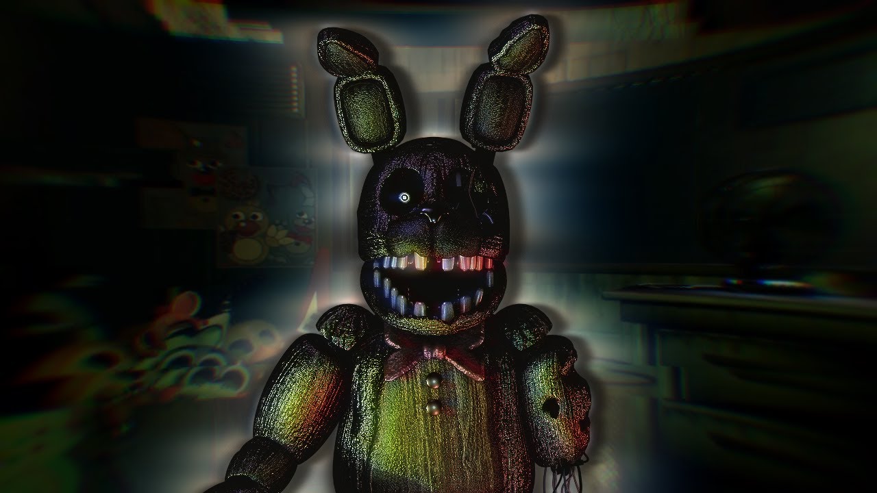 Phantom Toy Bonnie fanart for FNaF 3