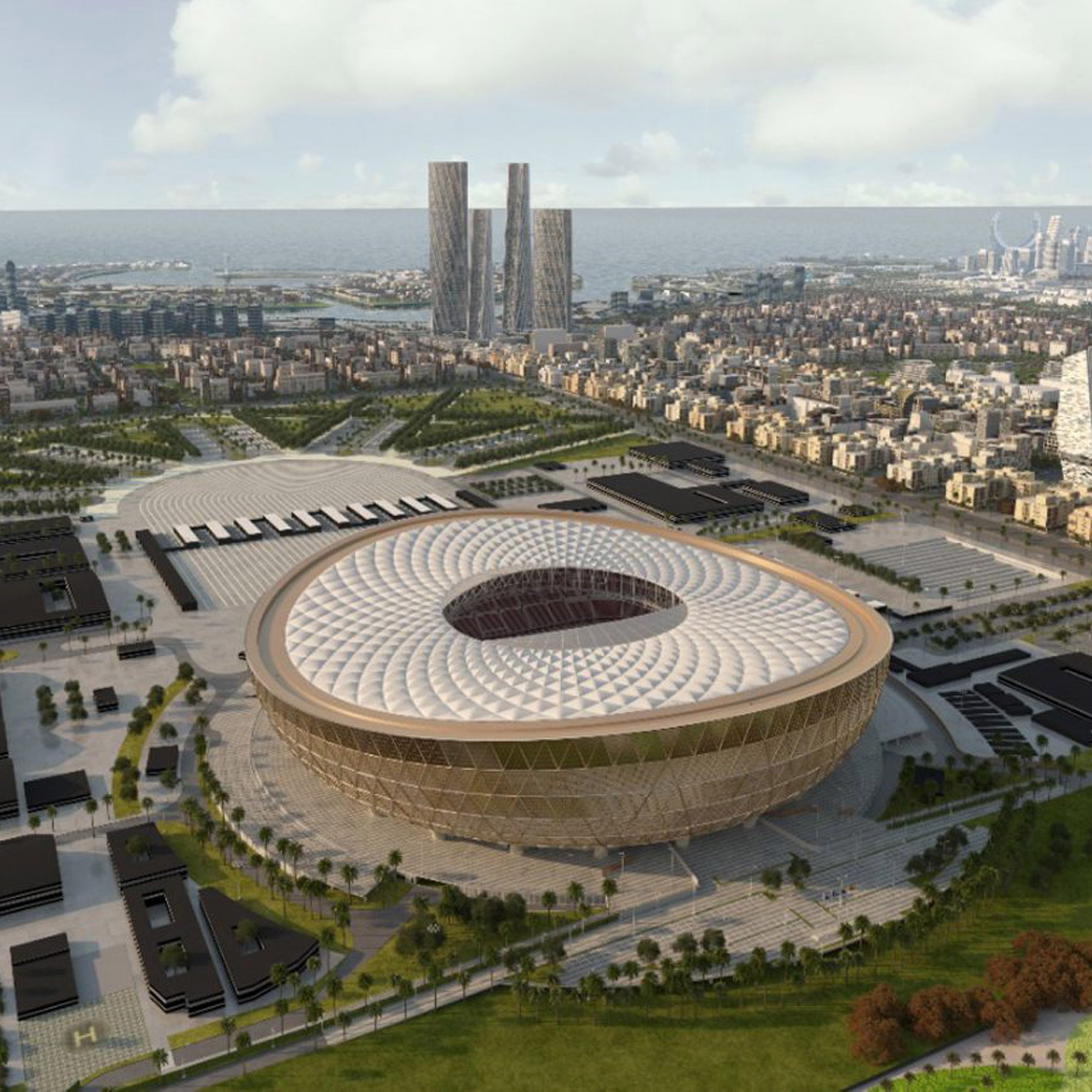 Foster + Partners Designed Lusail Stadium Among Eight Completed Qatar World Cup Venues