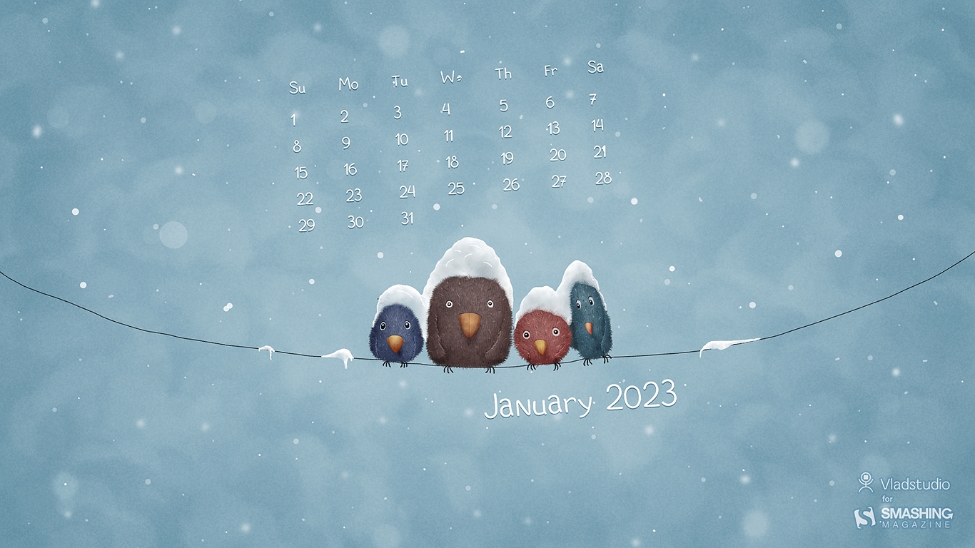 Opening The Doors To 2023 (January Wallpaper Edition)
