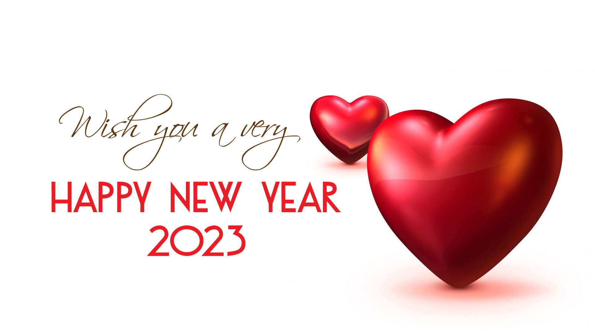 happy new year love wallpaper