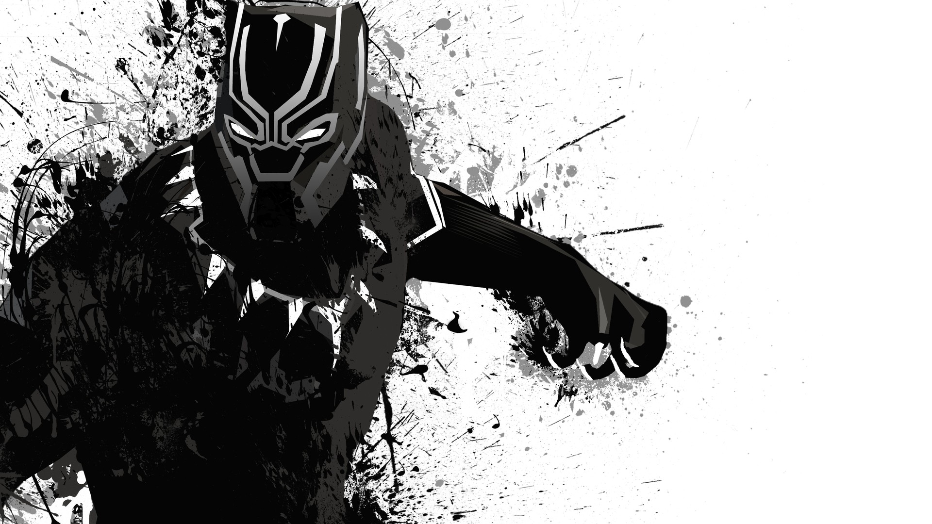 Black Panther For Desktop Wallpaper Movie Poster Wallpaper HD