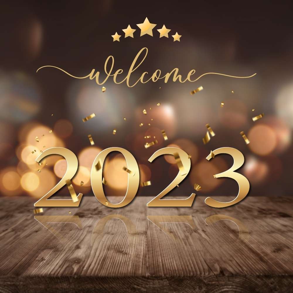 happy new year 2023 wallpaper