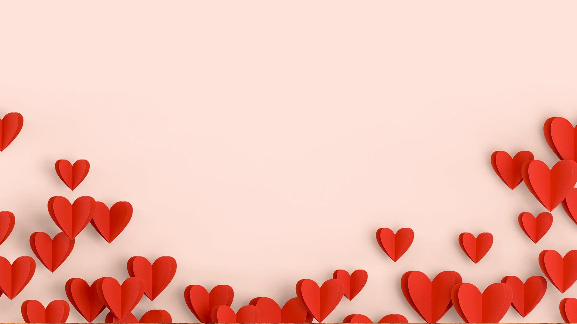 Pink Valentine s Day Heart Wallpapers Wallpaper Cave