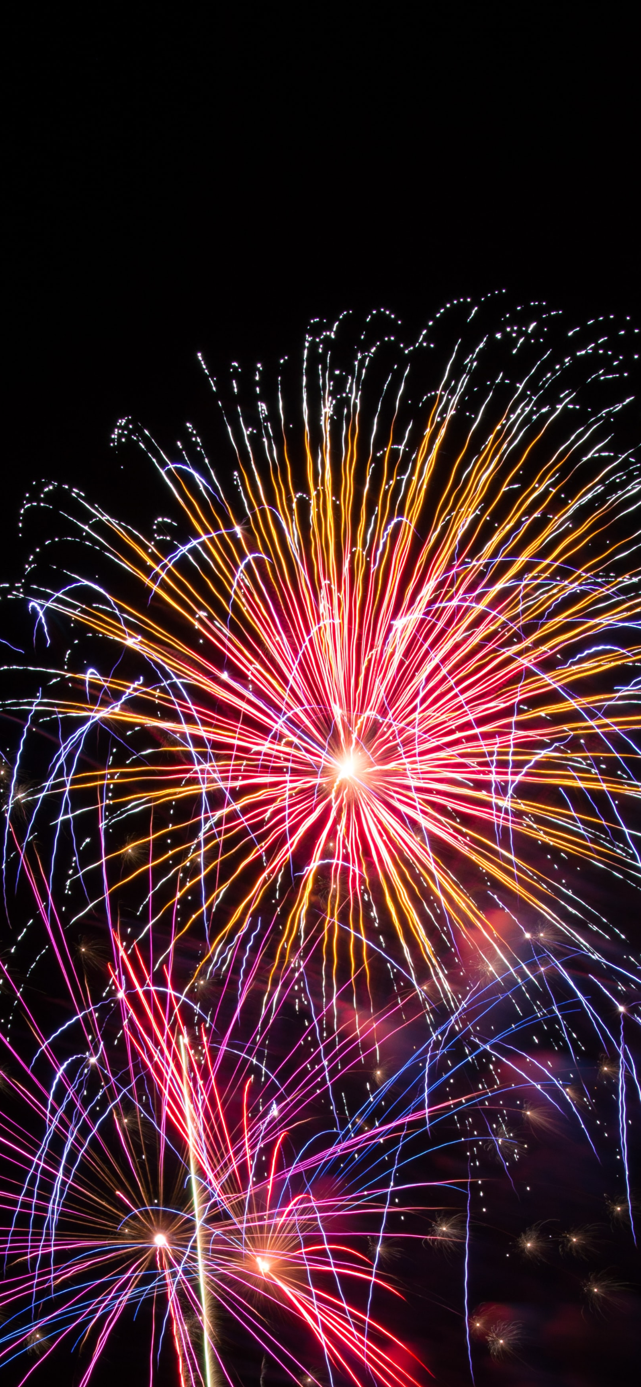 Independence Day fireworks wallpaper for iPhone