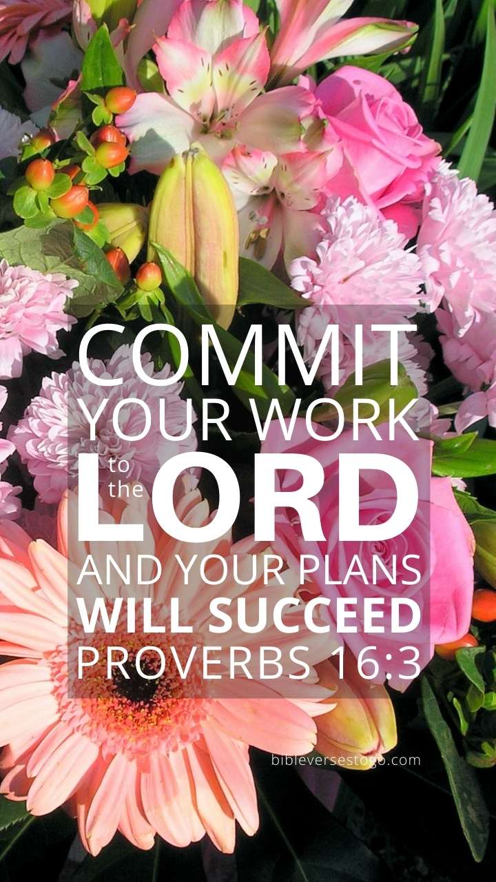 Flower Bible Verse Background Verses To Go