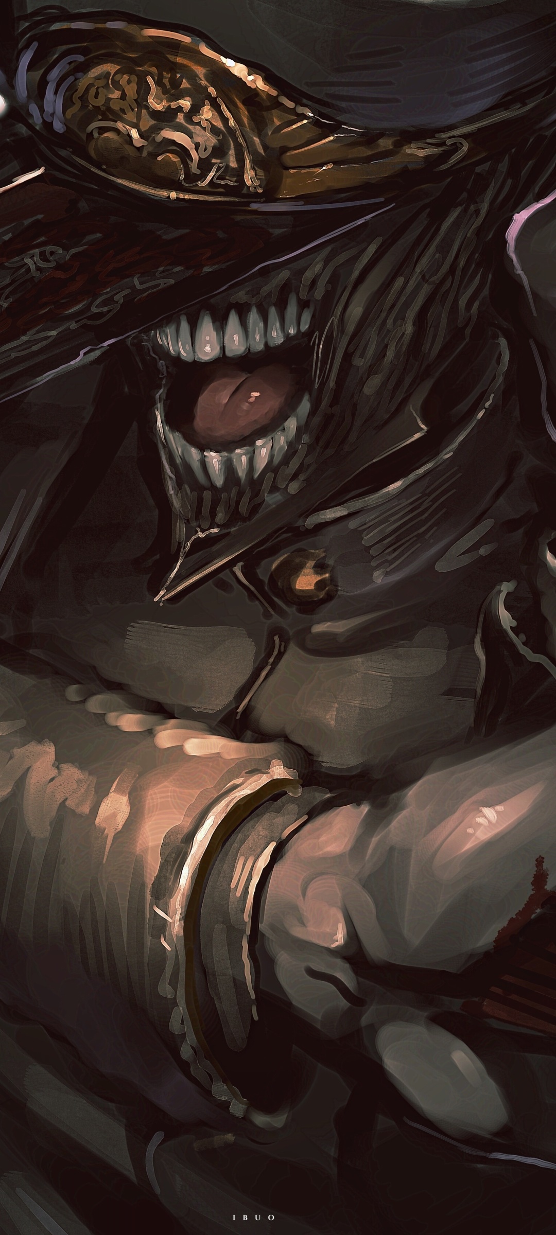 Wallpaper / Anime Chainsaw Man Phone Wallpaper, Katana Man (Chainsaw Man), 1080x2400 free download