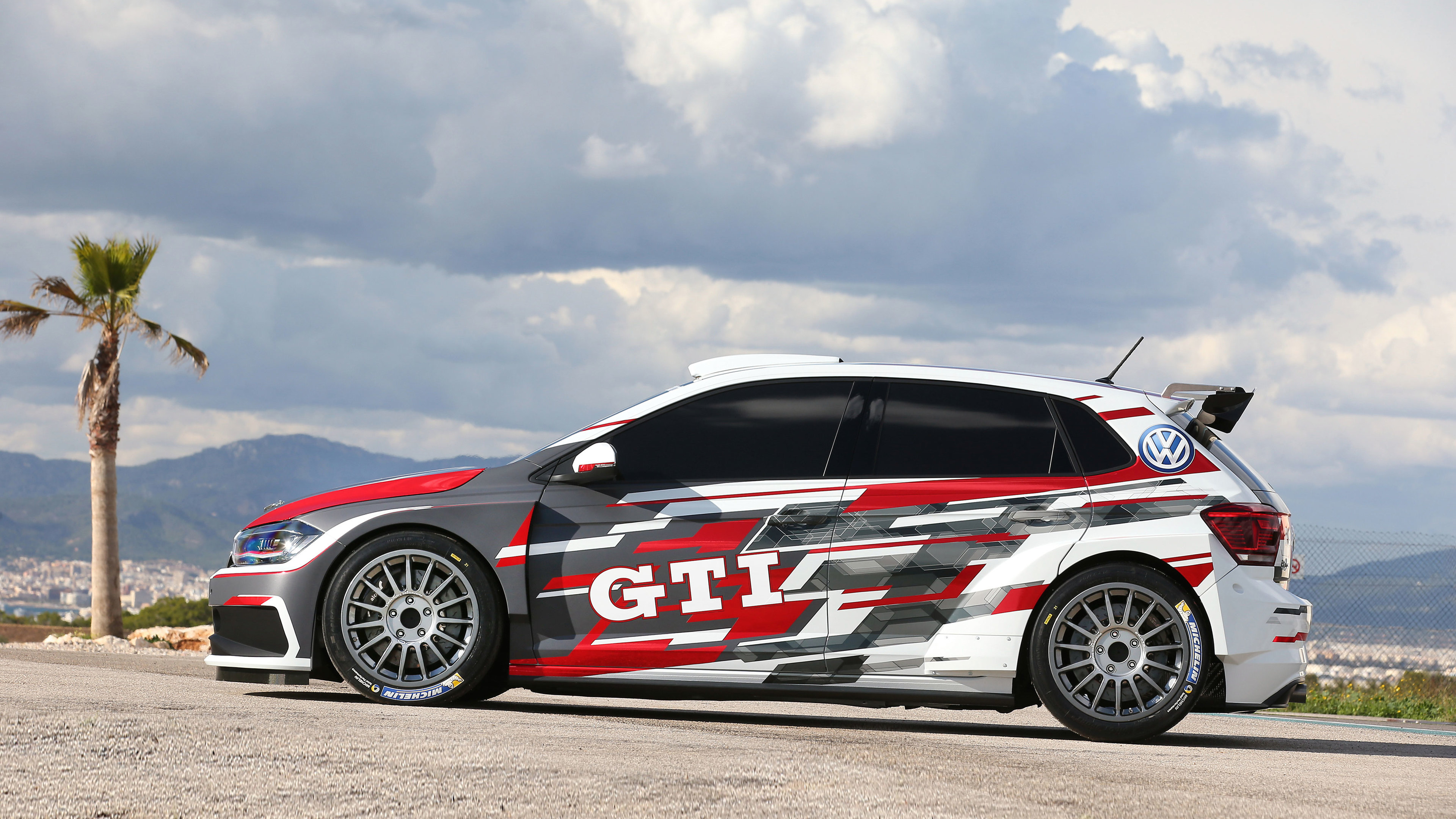 Wallpaper 4k 2018 Volkswagen Polo GTI R5 Wallpaper