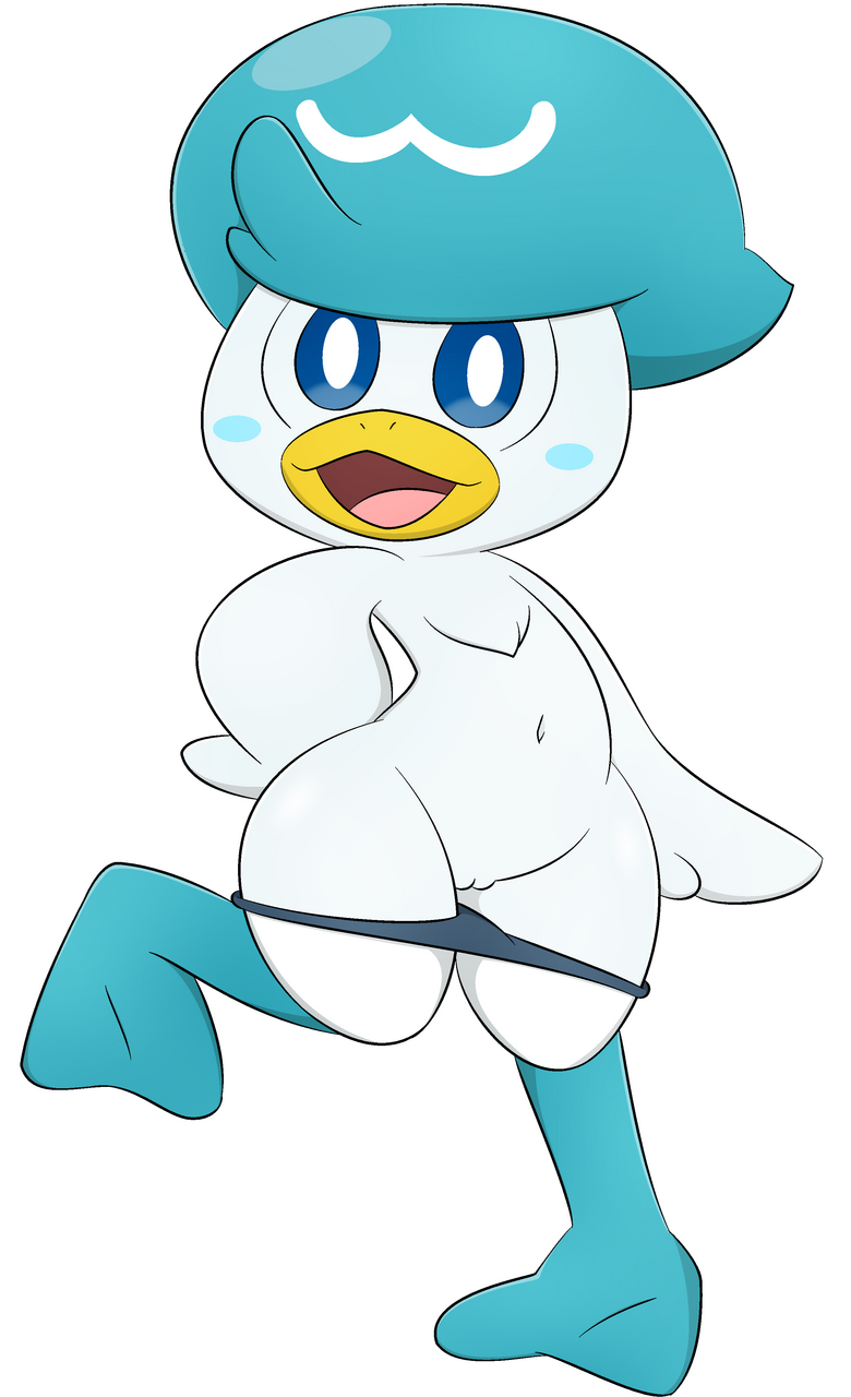 Quaxly pokemorph by ZinZoa on Newgrounds