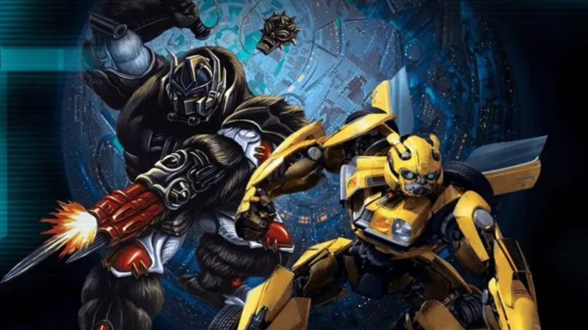 TRANSFORMERS: RISE OF THE BEASTS Promo Art Reveals First Look at Optimus Primal and Bumblebee
