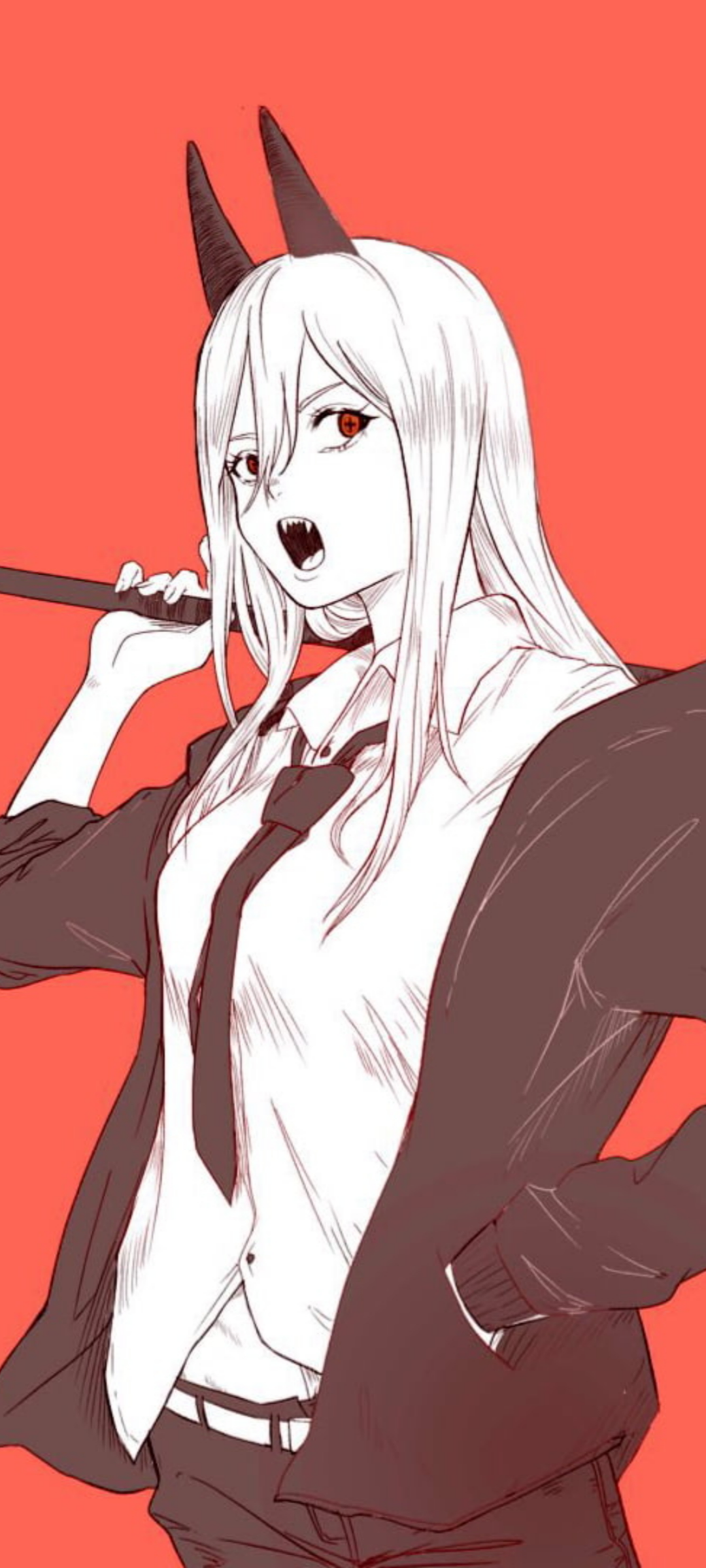 Wallpaper / Anime Chainsaw Man Phone Wallpaper, Power (Chainsaw Man), 1080x2400 free download